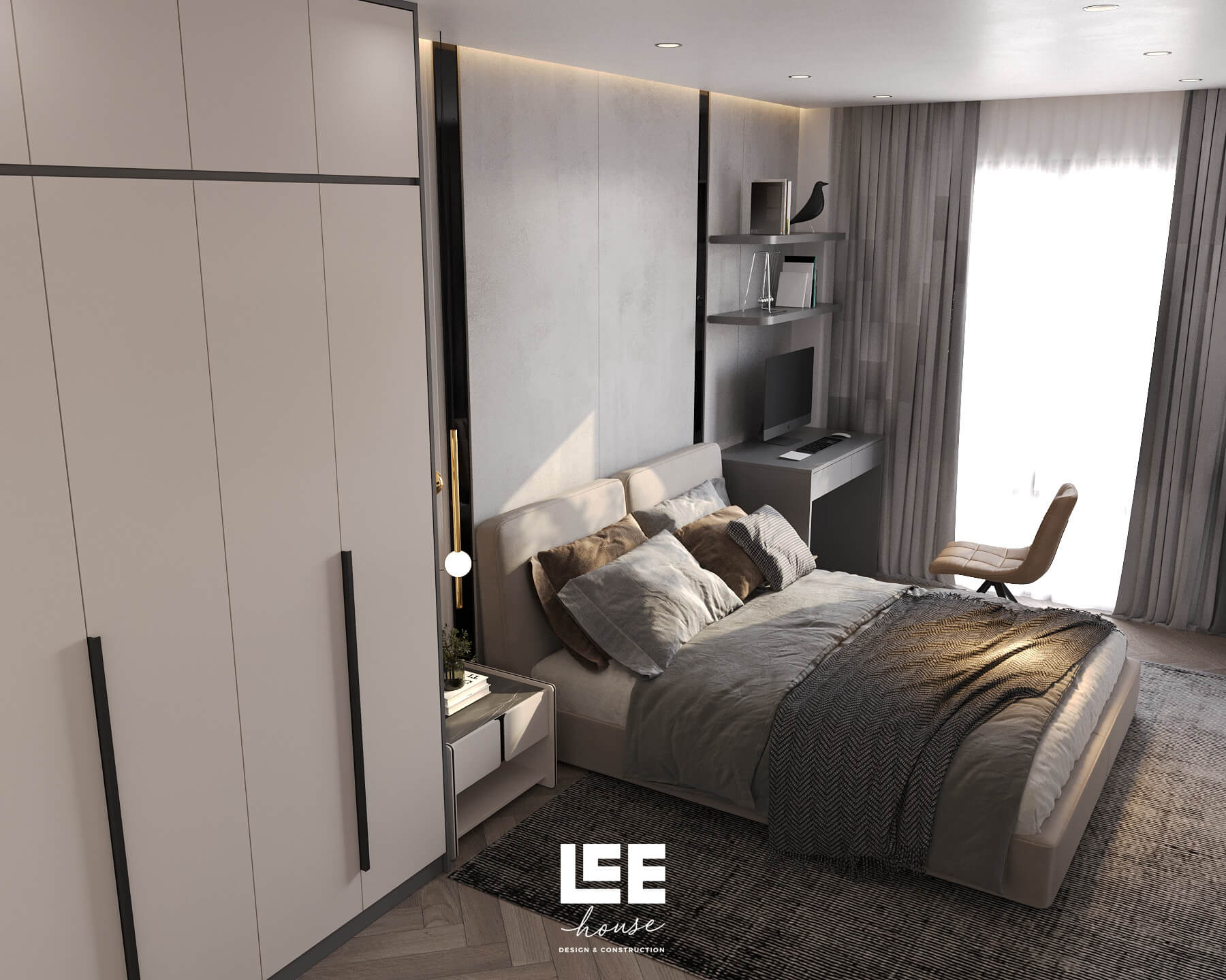 Thiết kế nội thất Biệt thự liền kề Geleximco