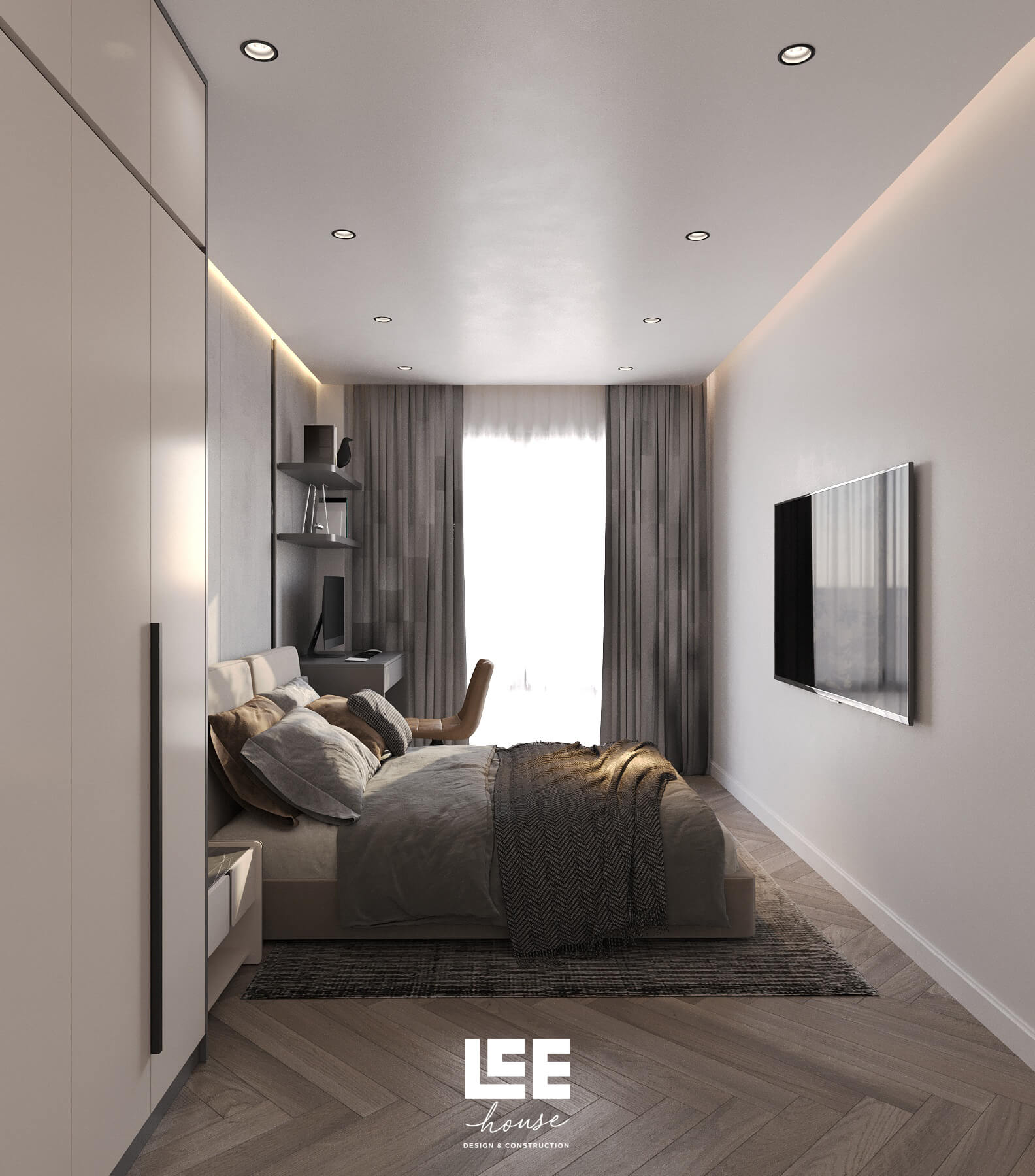 Thiết kế nội thất Biệt thự liền kề Geleximco