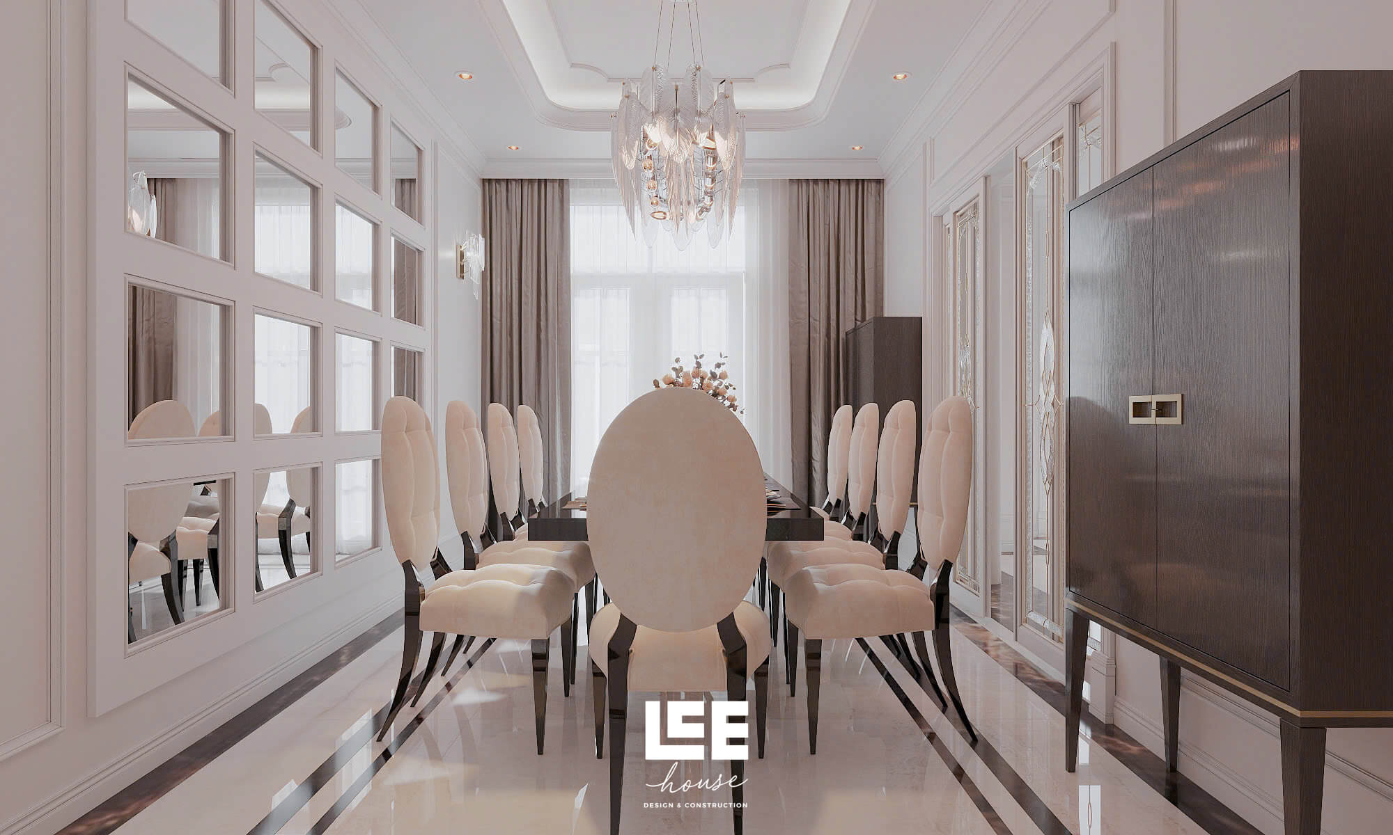 Thiết kế nội thất Biệt thự Vista Lago