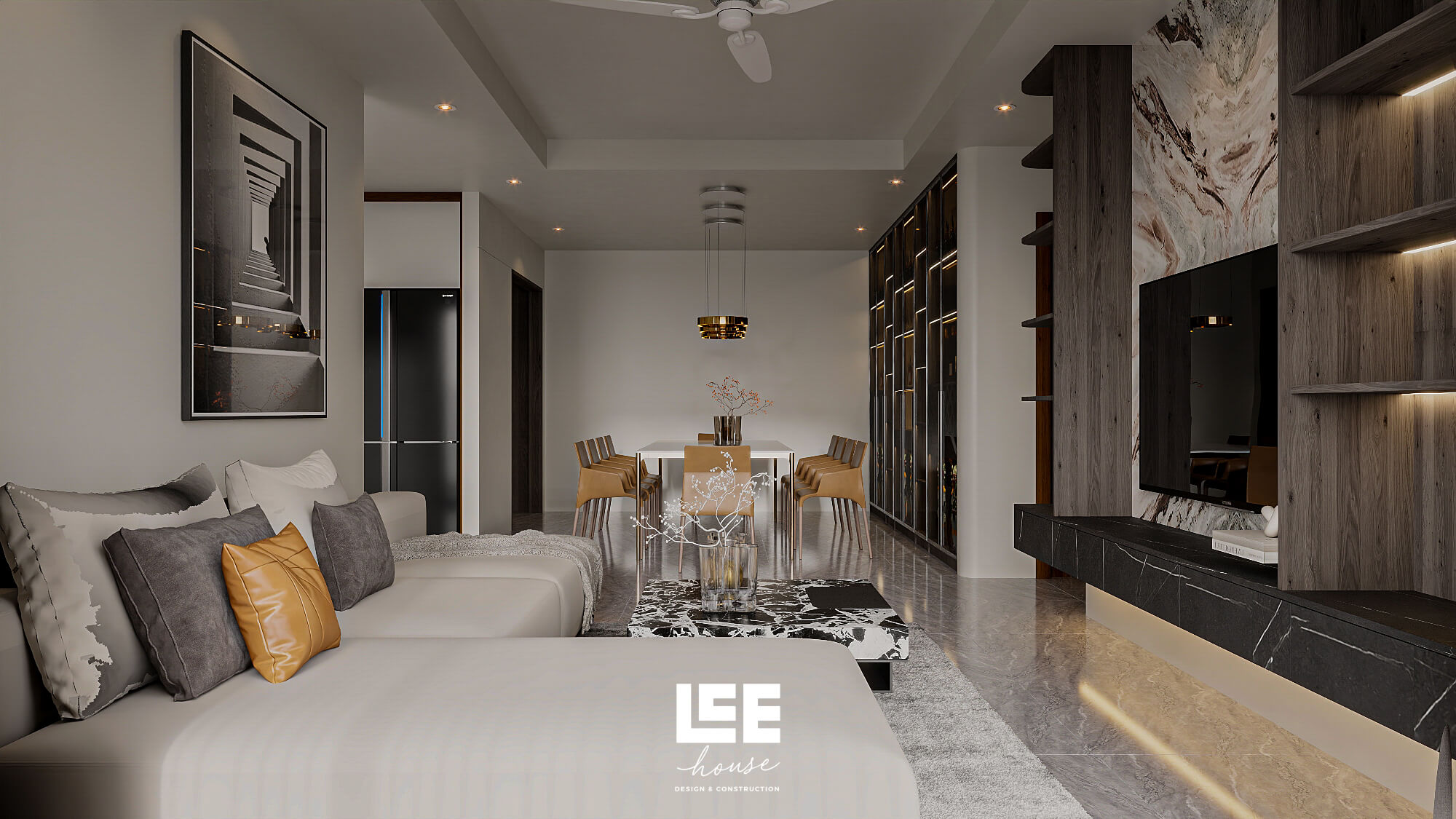 Thiết kế nội thất Căn hộ Capital Elite