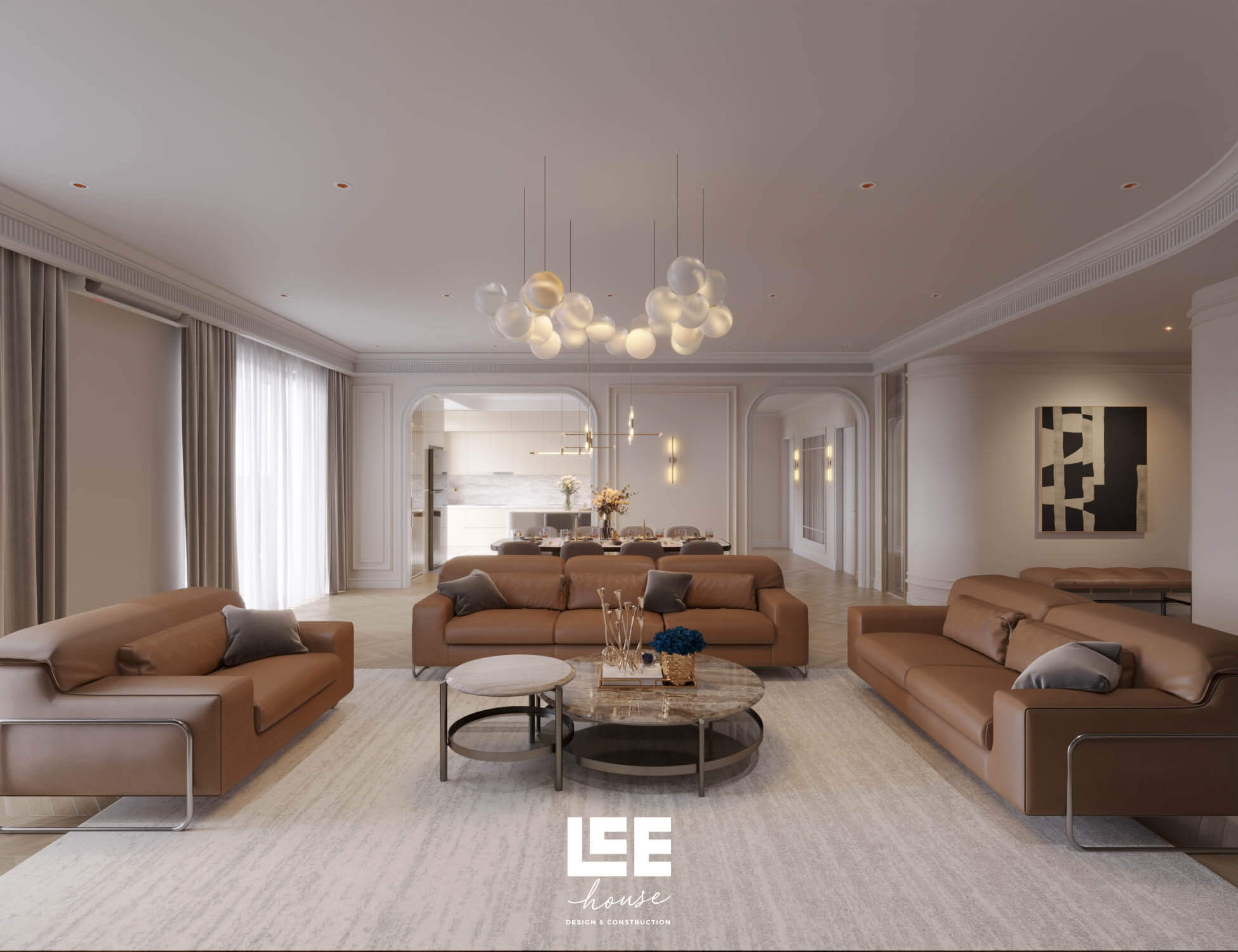 Thiết kế nội thất Căn hộ đập thông R1 Royal City