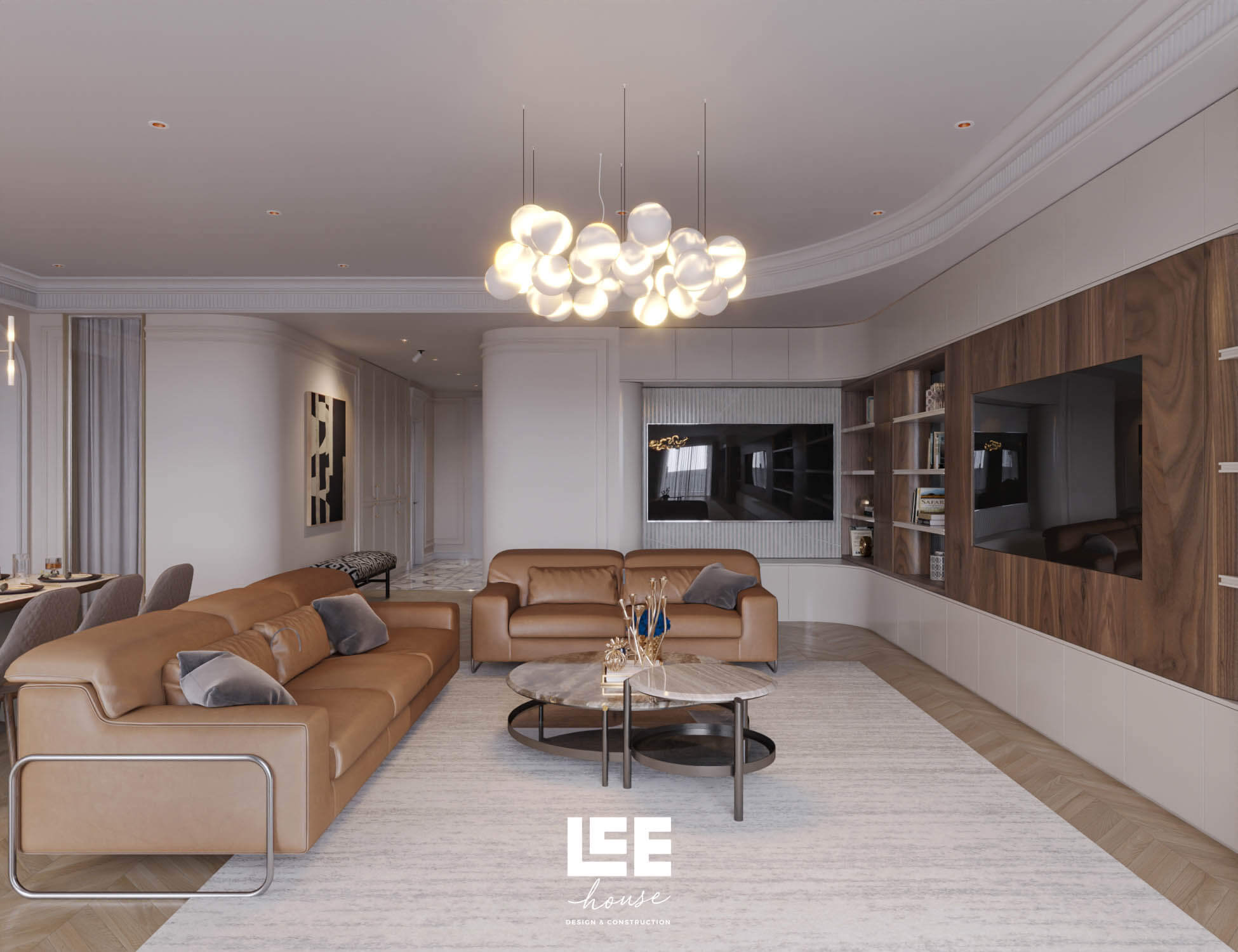 Thiết kế nội thất Căn hộ đập thông R1 Royal City