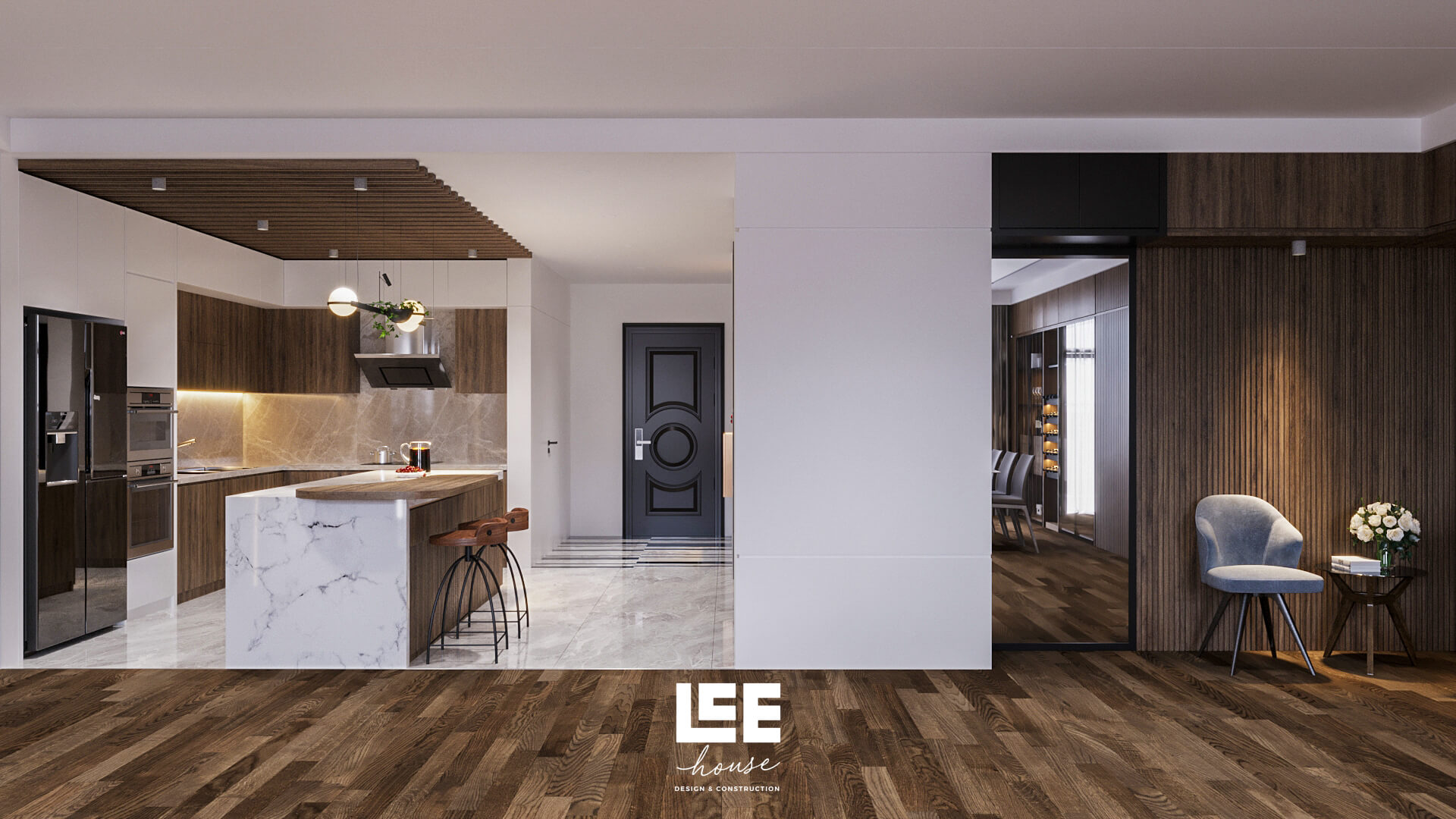 Thiết kế nội thất Căn hộ đập thông R1 Royal City