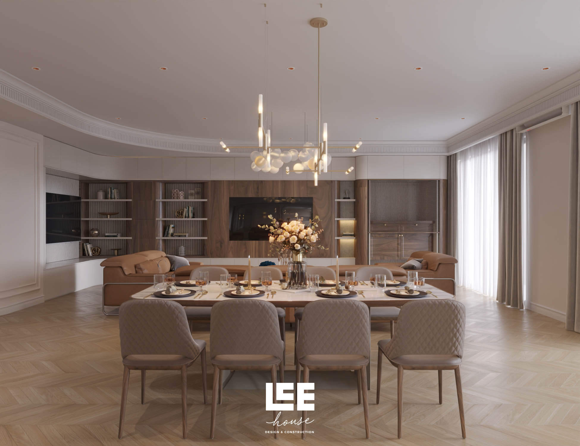 Thiết kế nội thất Căn hộ đập thông R1 Royal City