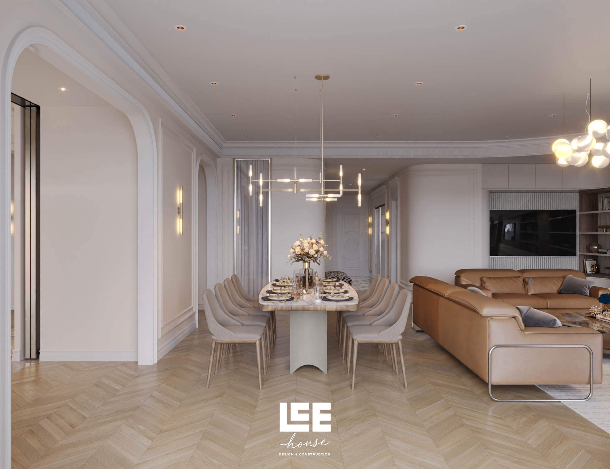 Thiết kế nội thất Căn hộ đập thông R1 Royal City