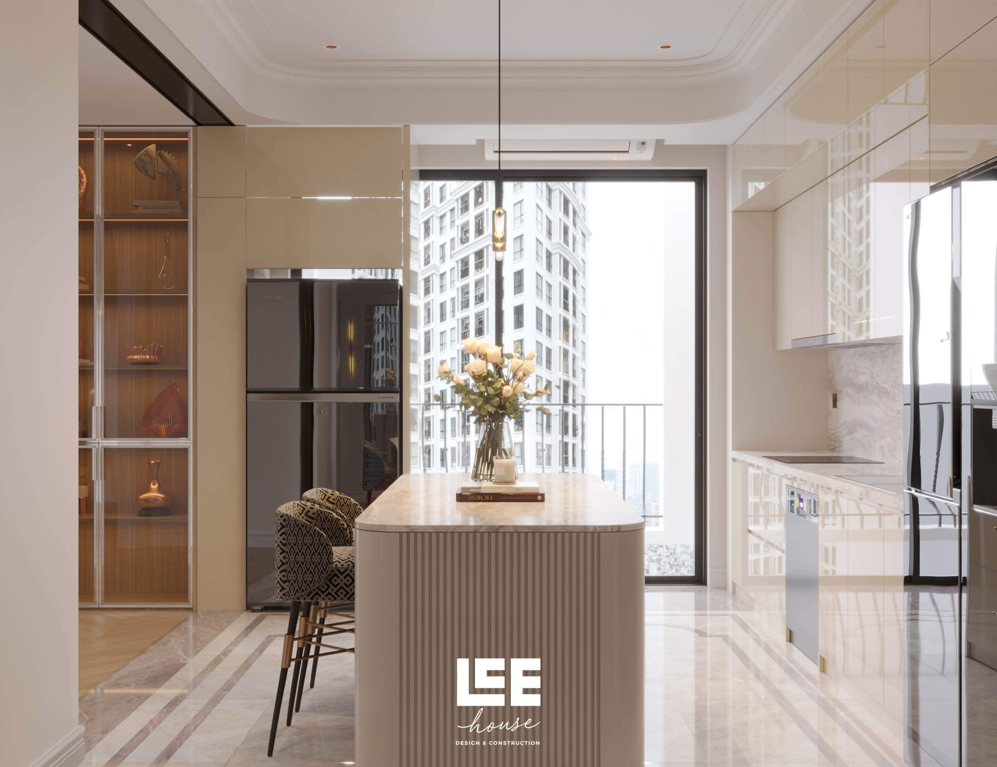 Thiết kế nội thất Căn hộ đập thông R1 Royal City