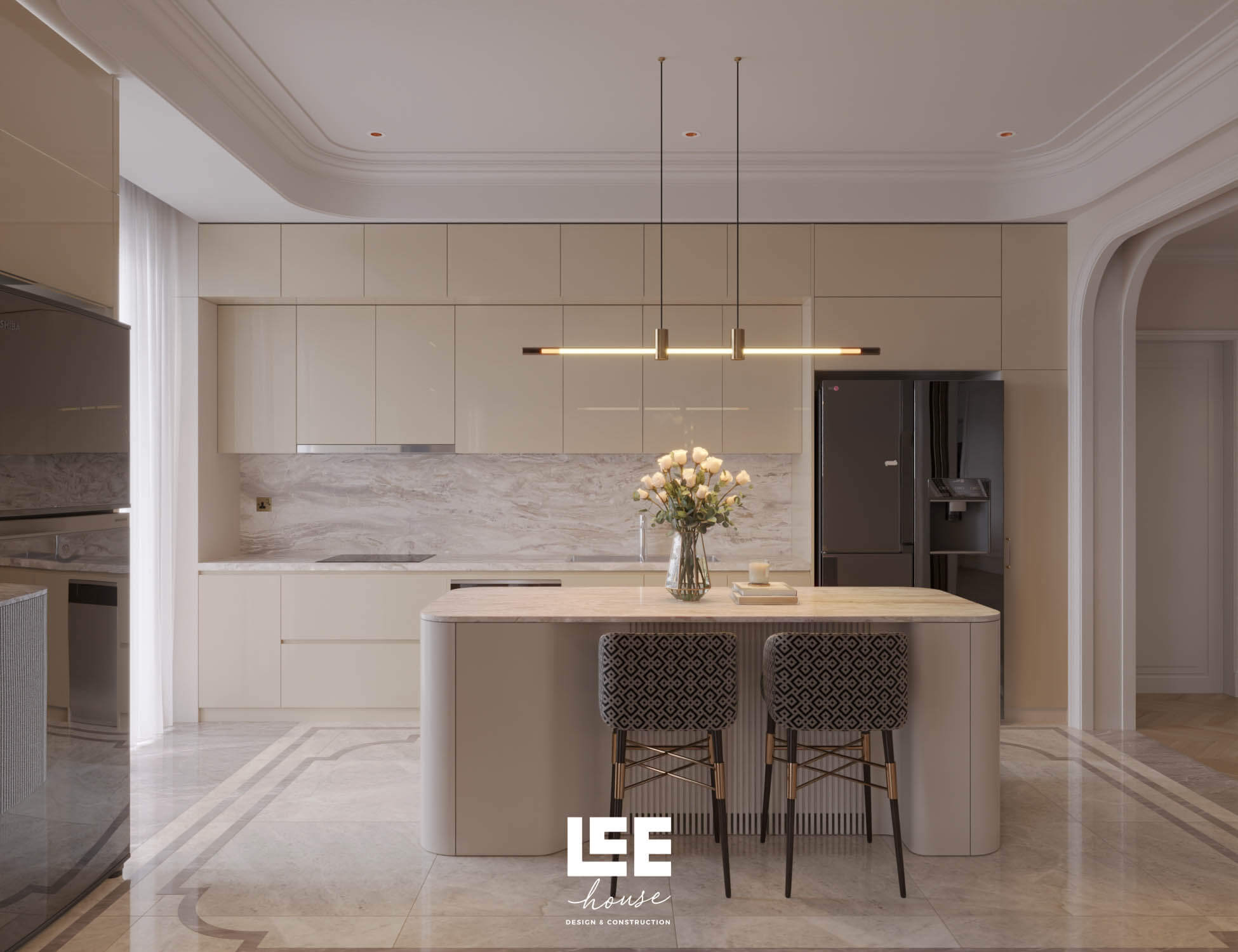 Thiết kế nội thất Căn hộ đập thông R1 Royal City