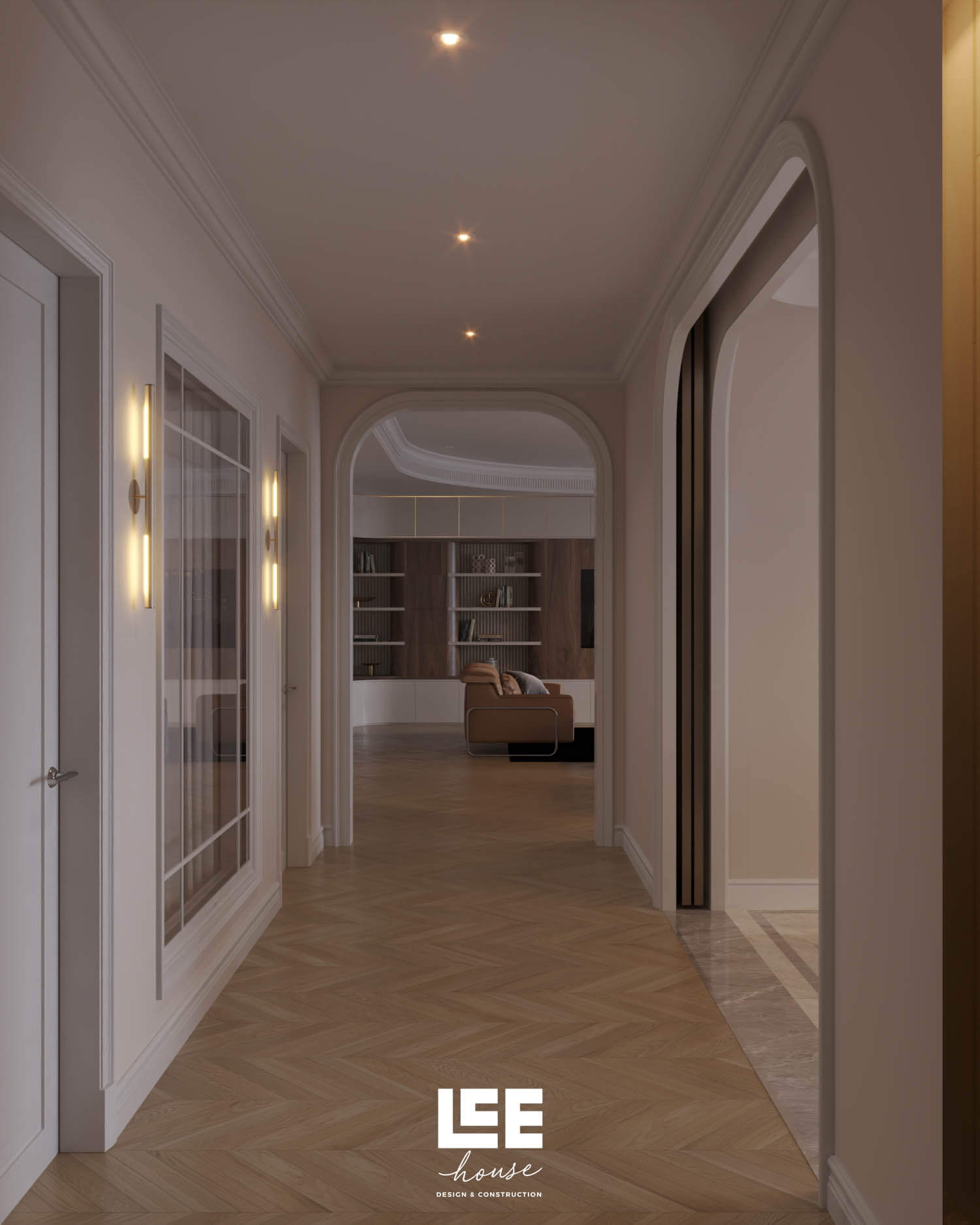 Thiết kế nội thất Căn hộ đập thông R1 Royal City