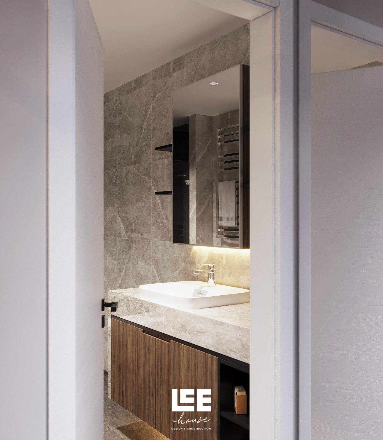 Thiết kế nội thất Căn hộ đập thông R1 Royal City