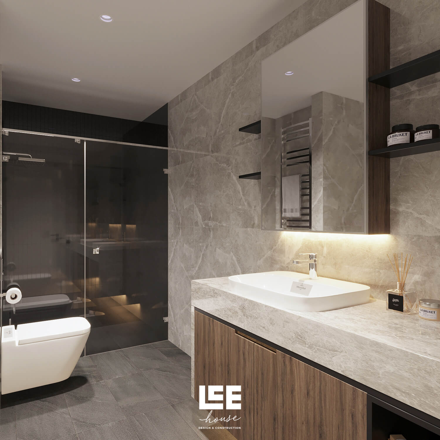 Thiết kế nội thất Căn hộ đập thông R1 Royal City