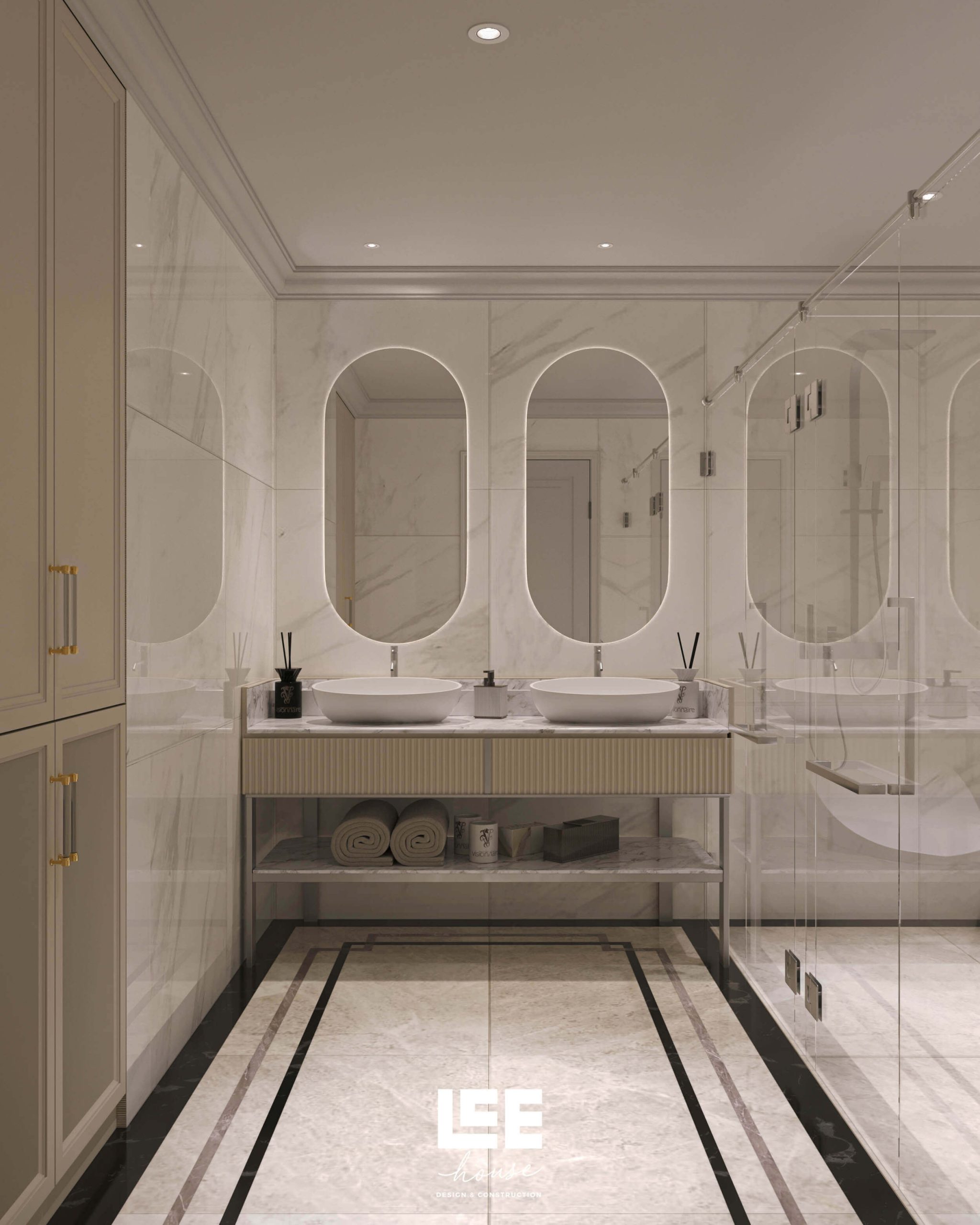 Thiết kế nội thất Căn hộ đập thông R1 Royal City