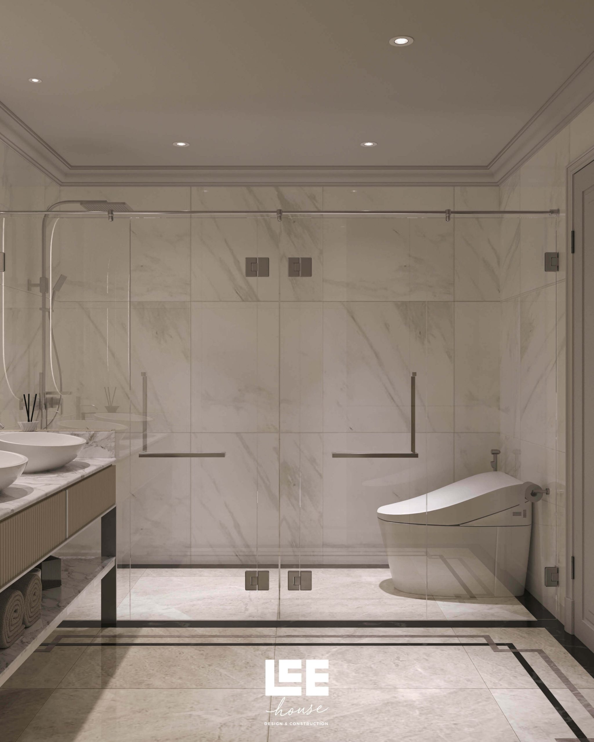 Thiết kế nội thất Căn hộ đập thông R1 Royal City