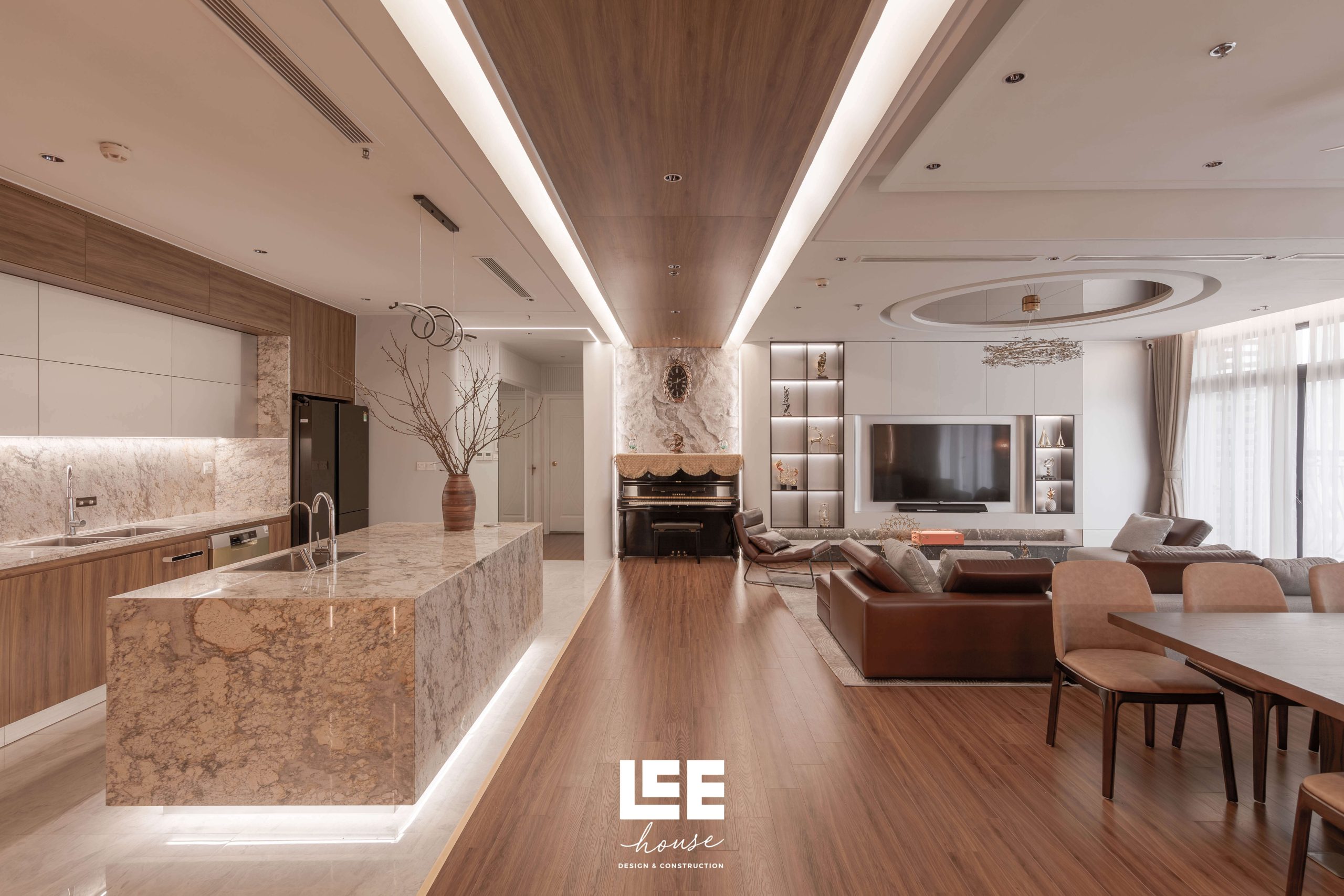 Thiết kế nội thất Căn hộ đập thông R2 Royal City