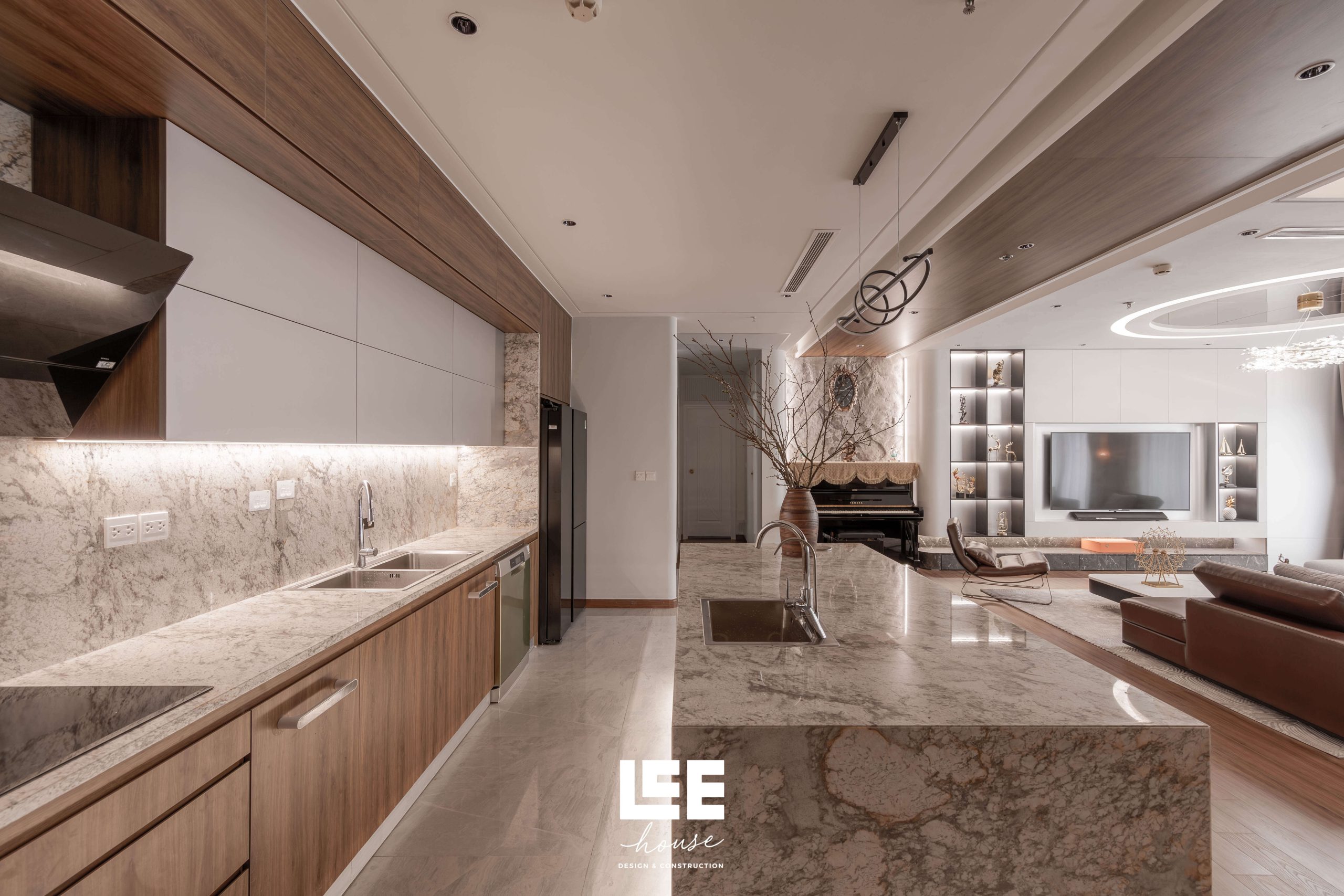 Thiết kế nội thất Căn hộ đập thông R2 Royal City