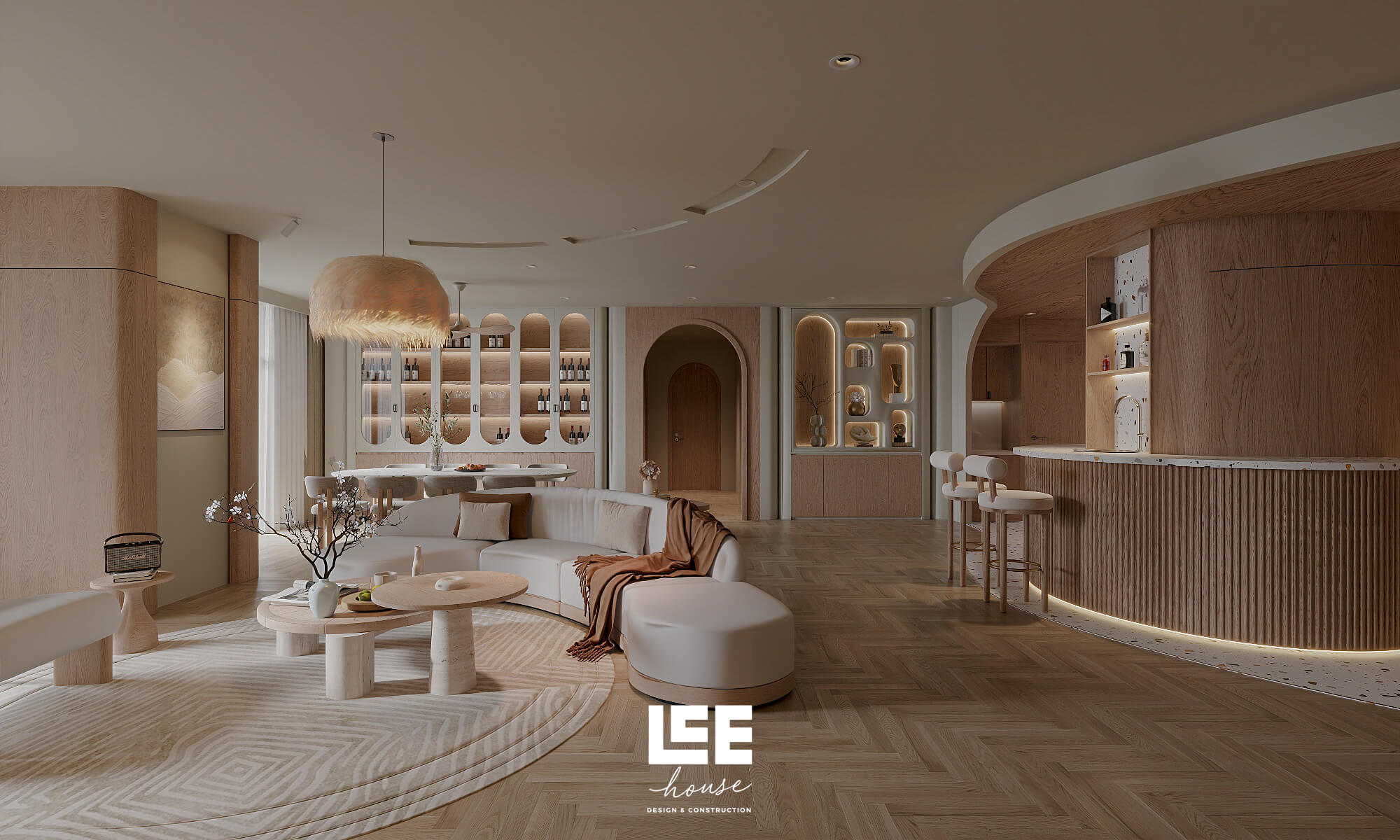 Thiết kế nội thất Căn hộ đập thông R5 Royal City