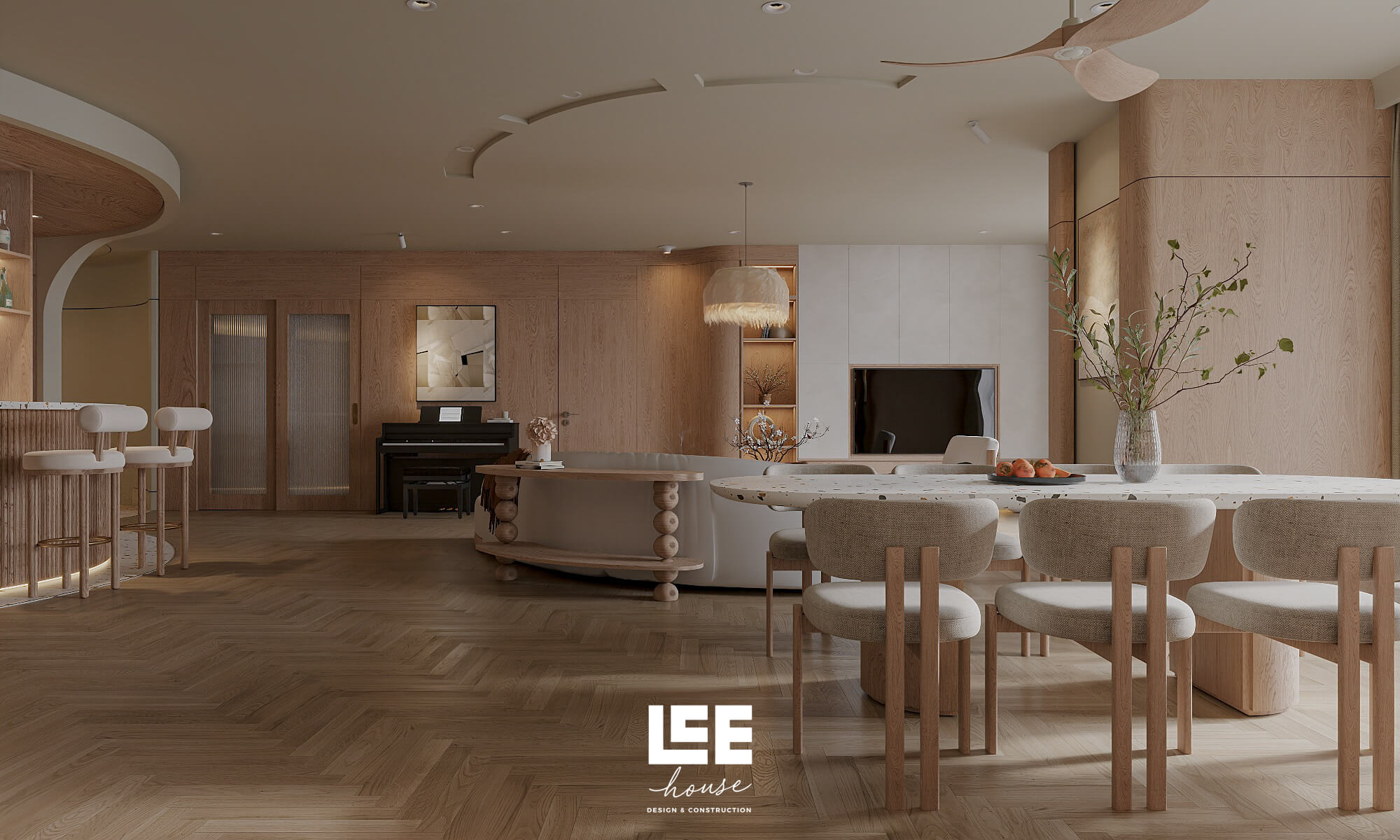 Thiết kế nội thất Căn hộ đập thông R5 Royal City