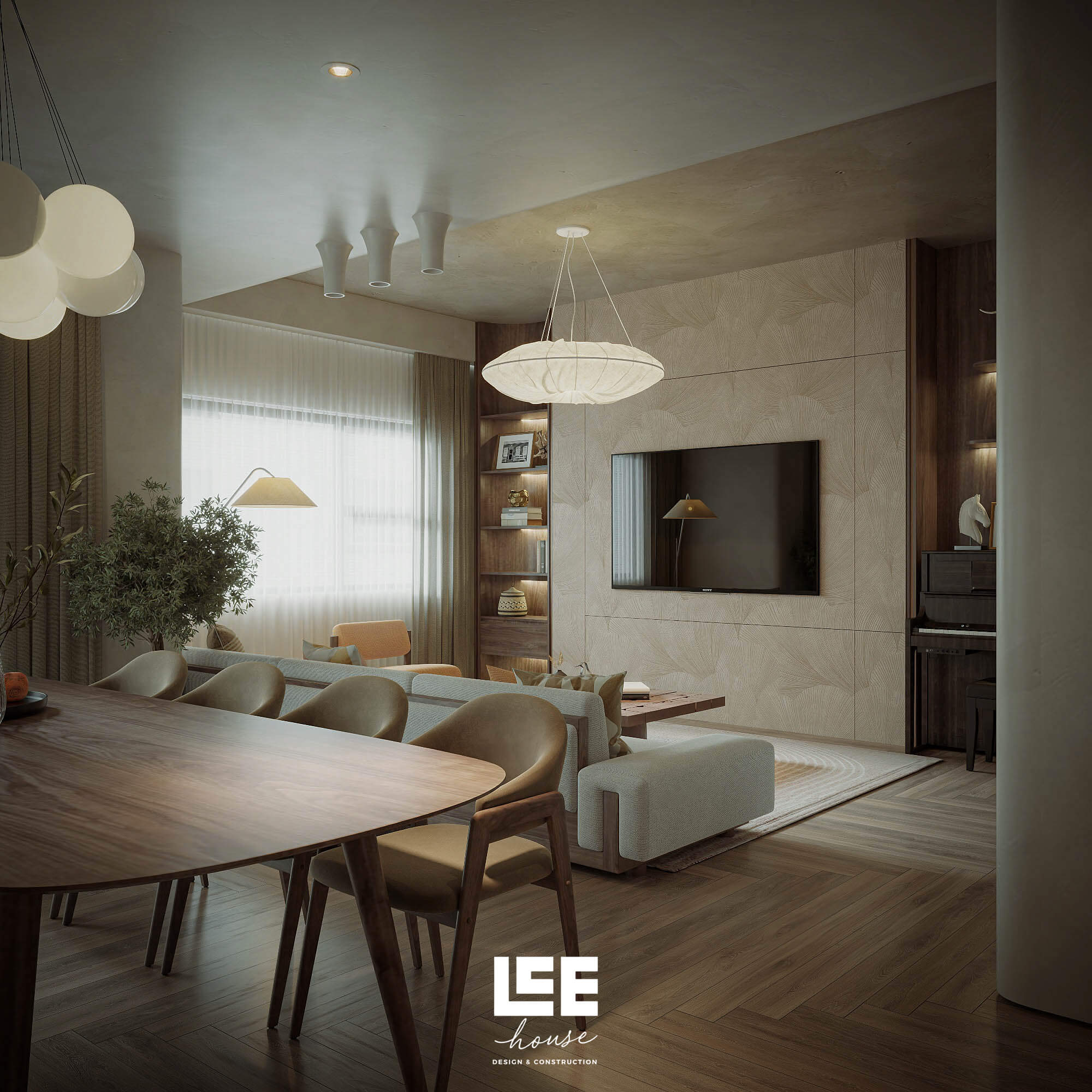 Thiết kế nội thất Căn hộ đập thông R5 Royal City