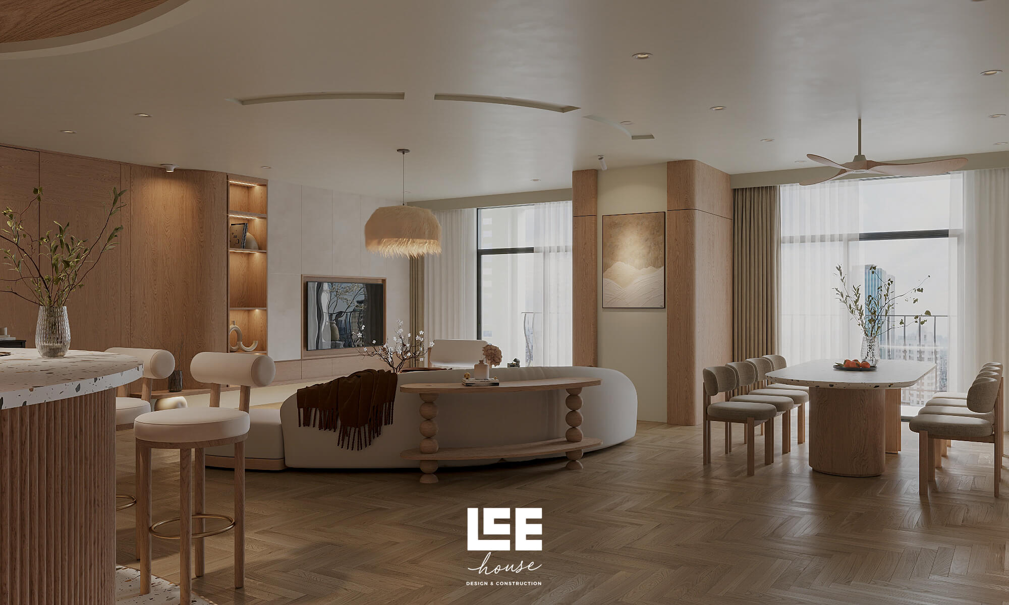 Thiết kế nội thất Căn hộ đập thông R5 Royal City