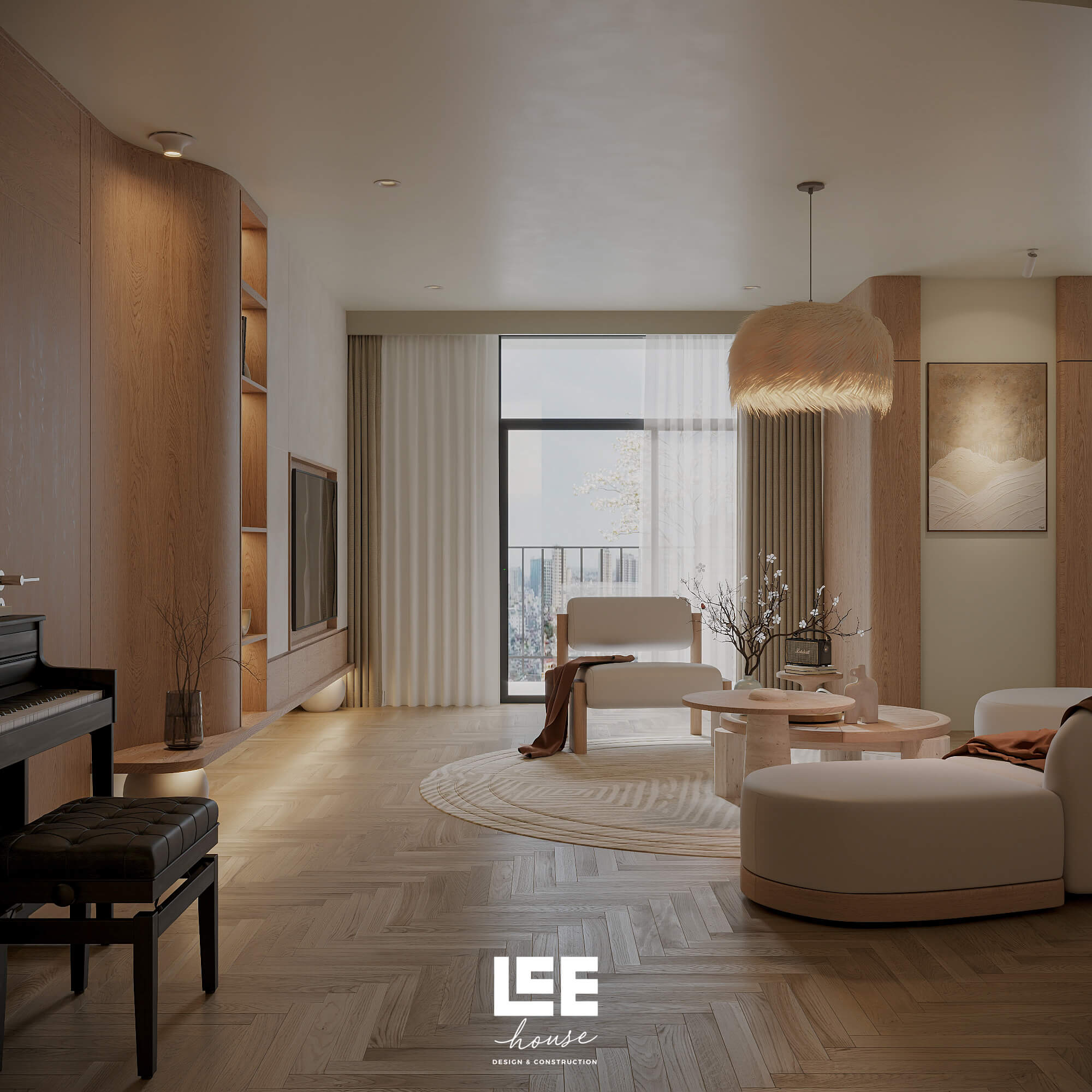 Thiết kế nội thất Căn hộ đập thông R5 Royal City