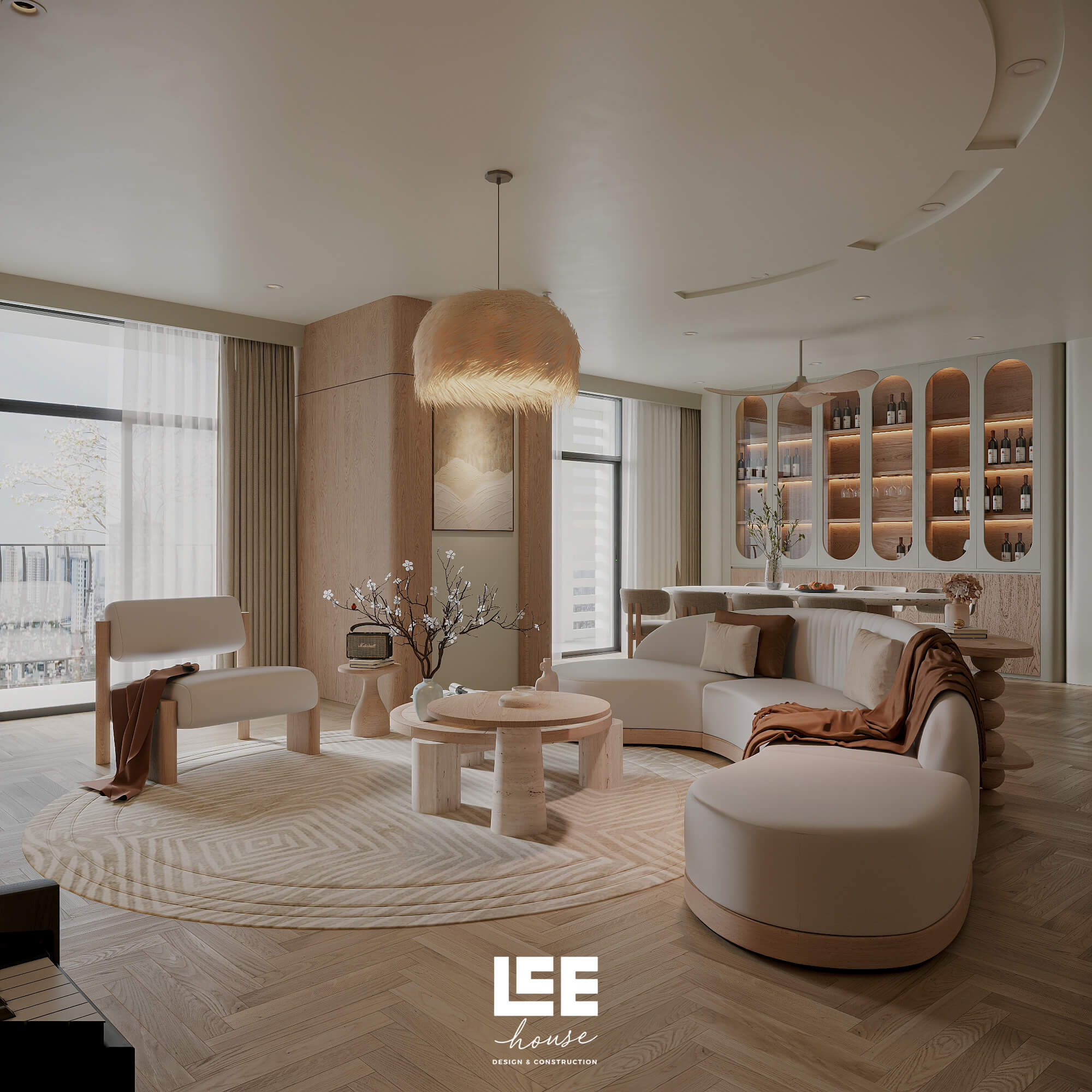 Thiết kế nội thất Căn hộ đập thông R5 Royal City