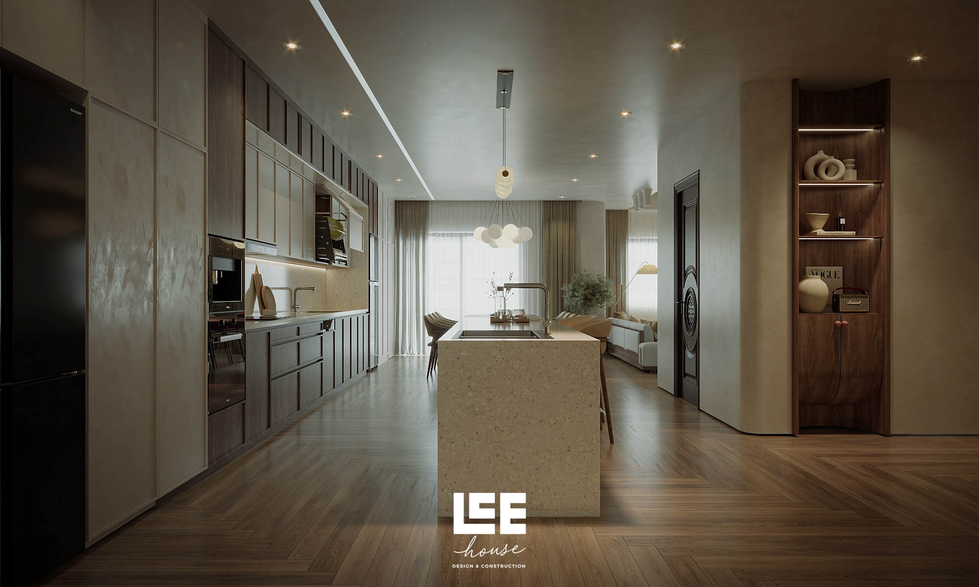 Thiết kế nội thất Căn hộ đập thông R5 Royal City