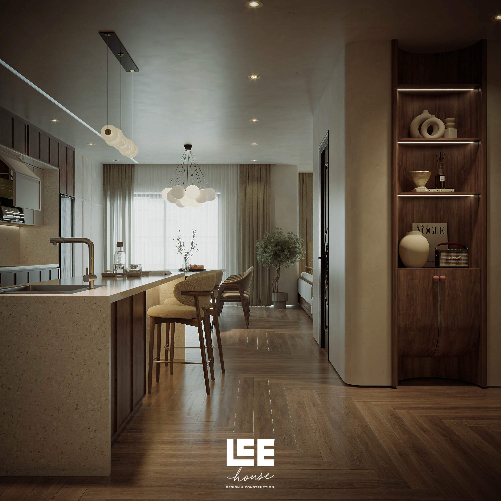 Thiết kế nội thất Căn hộ đập thông R5 Royal City