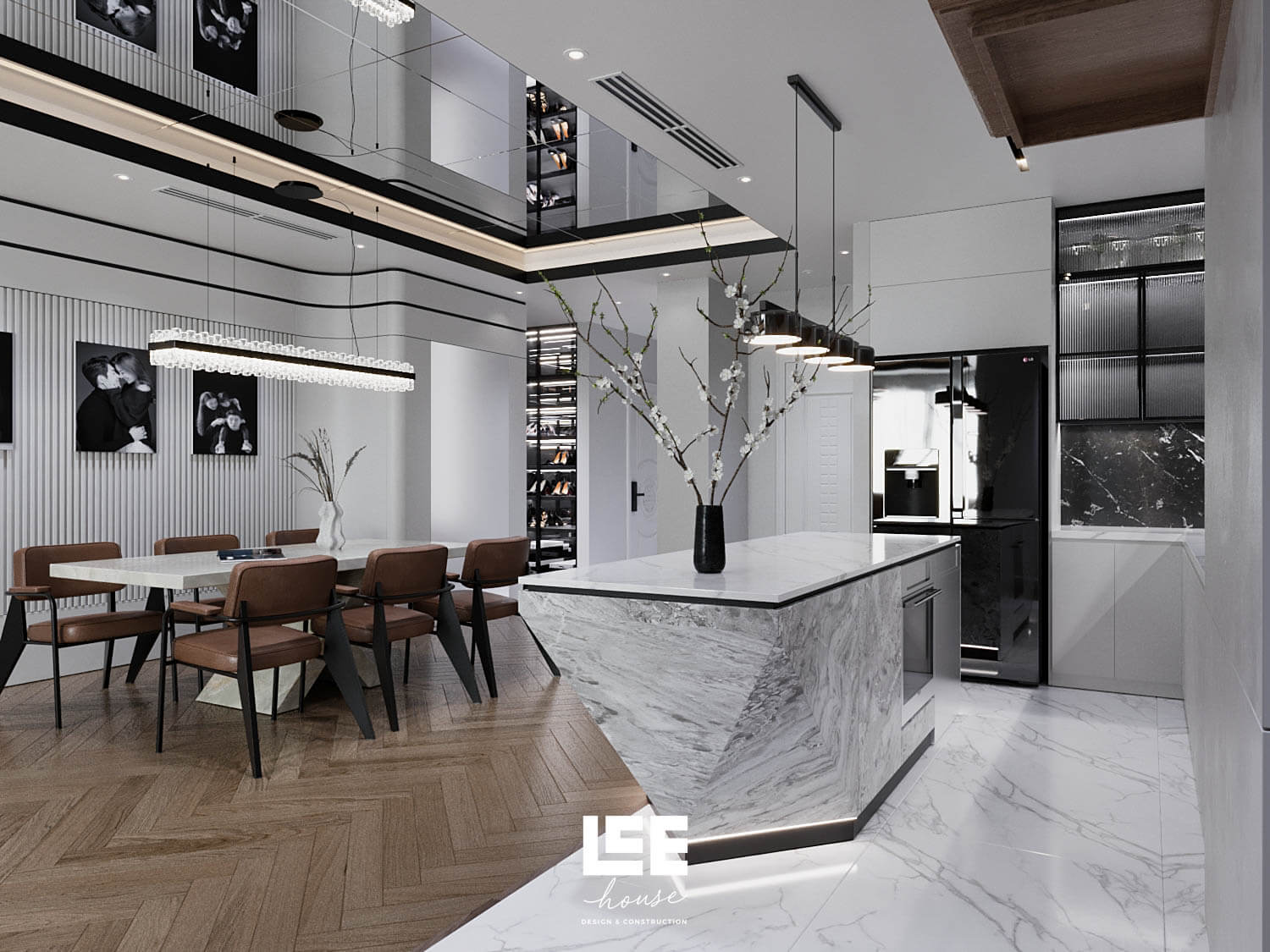 Thiết kế nội thất Căn hộ đập thông R6 Royal City