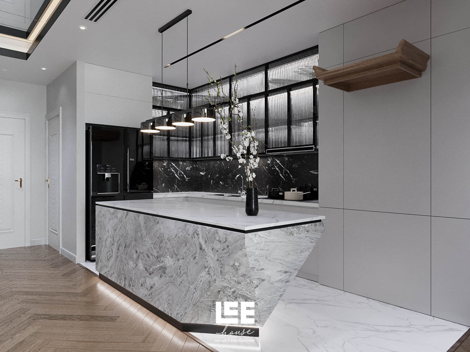 Thiết kế nội thất Căn hộ đập thông R6 Royal City