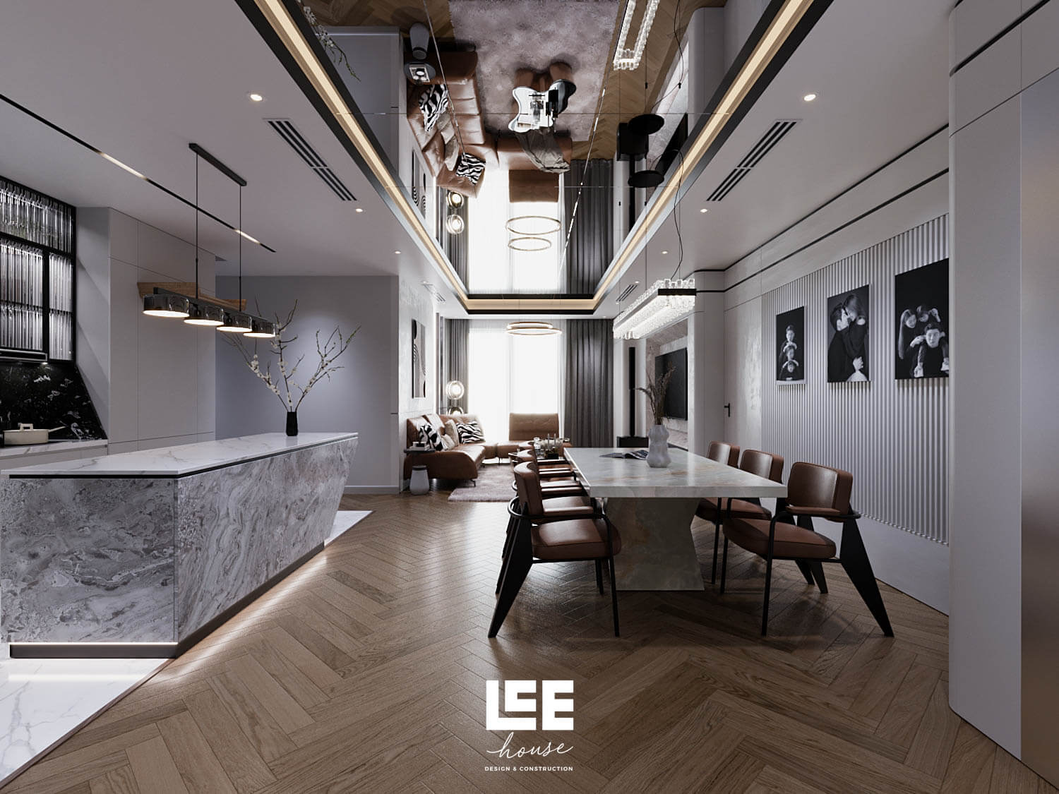 Thiết kế nội thất Căn hộ đập thông R6 Royal City