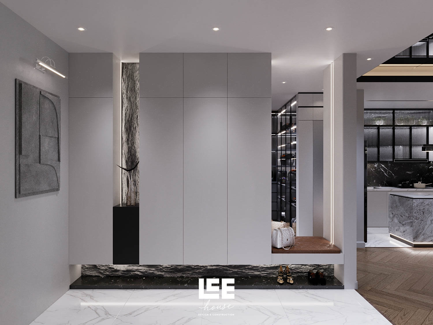 Thiết kế nội thất Căn hộ đập thông R6 Royal City