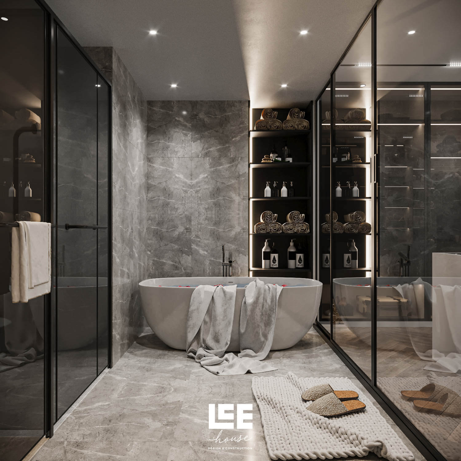 Thiết kế nội thất Căn hộ đập thông R6 Royal City