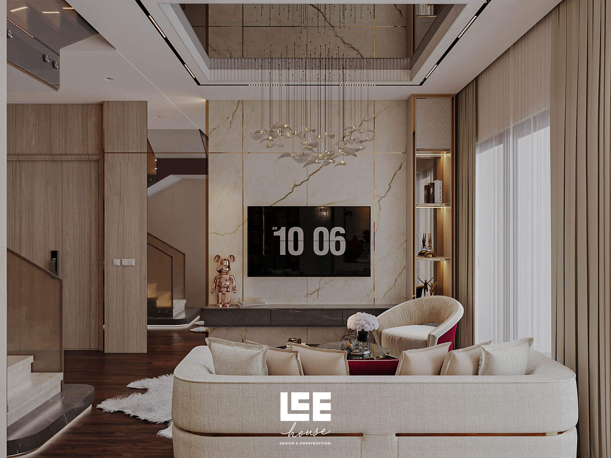 Thiết kế nội thất Căn hộ Duplex Masteri Smart City