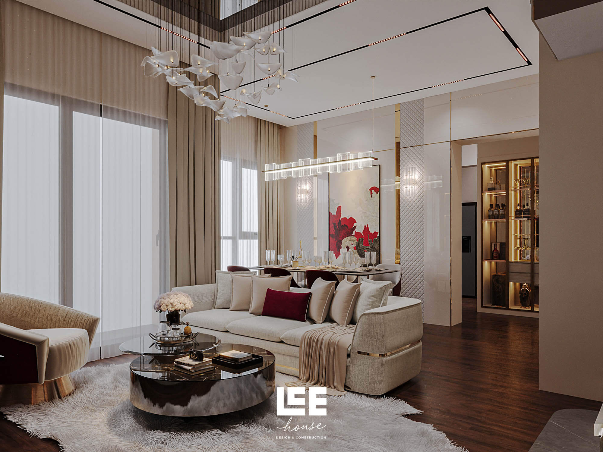 Thiết kế nội thất Căn hộ Duplex Masteri Smart City