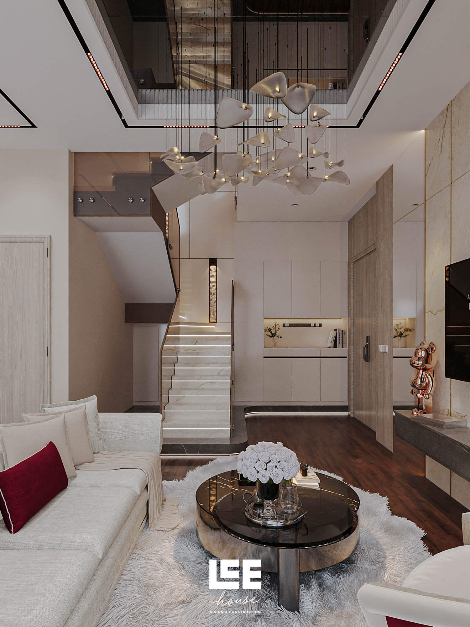 Thiết kế nội thất Căn hộ Duplex Masteri Smart City