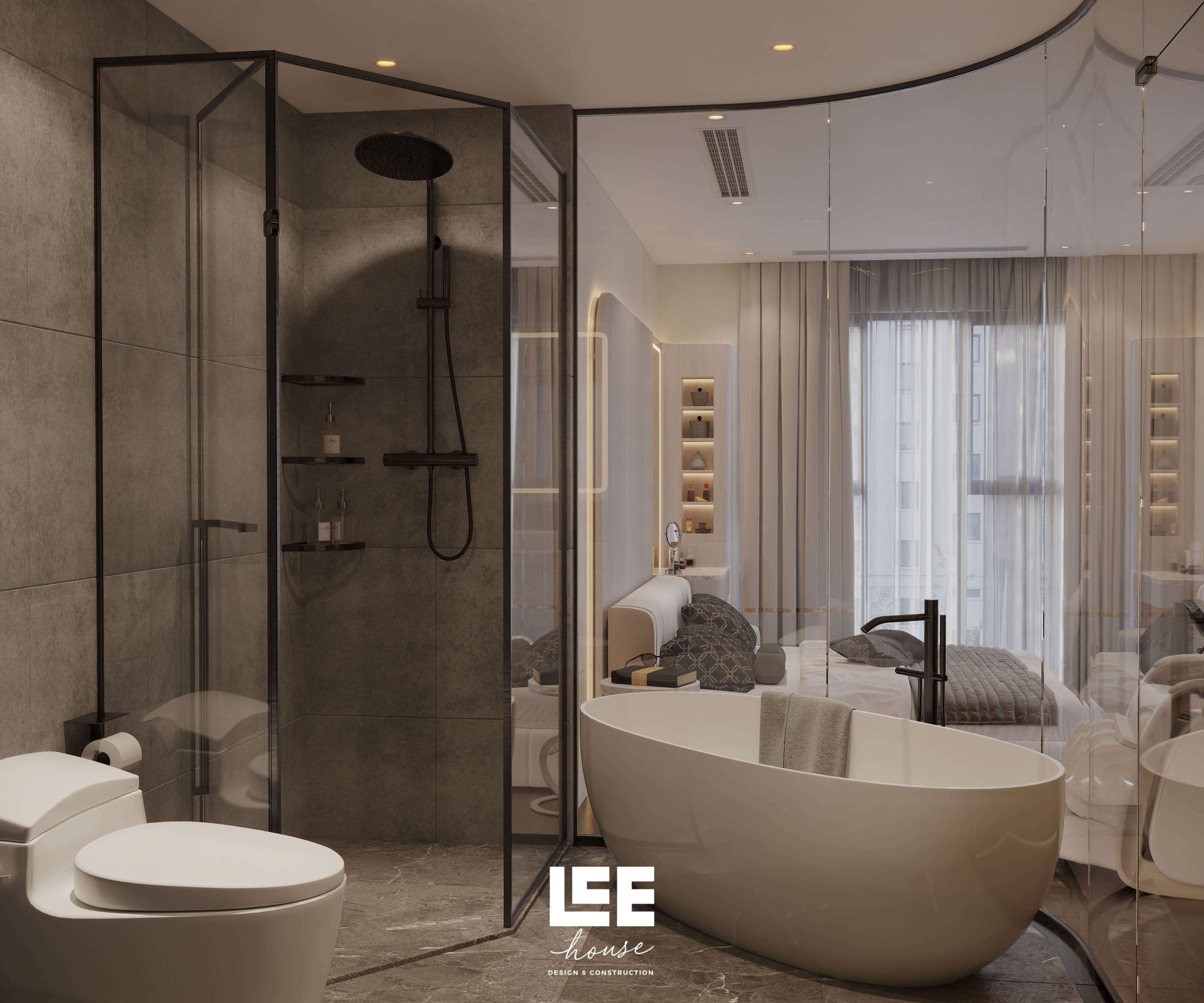 Thiết kế nội thất Căn hộ Duplex Masteri Smart City