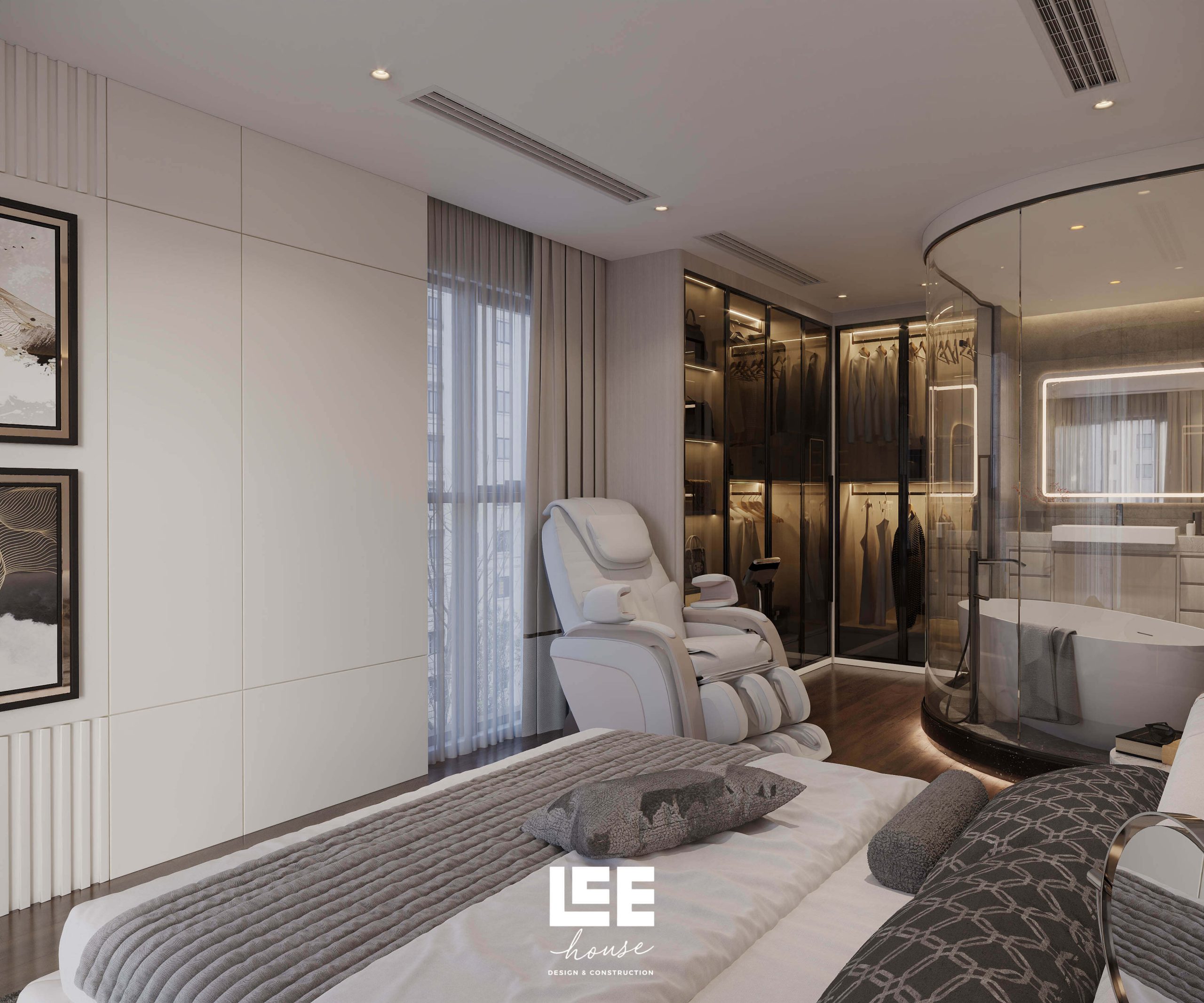 Thiết kế nội thất Căn hộ Duplex Masteri Smart City