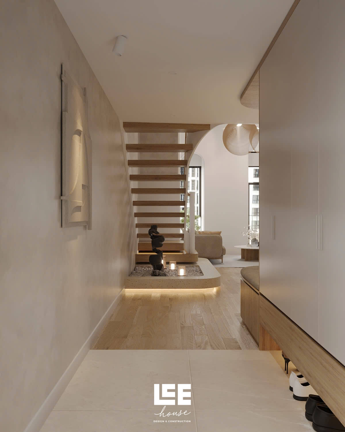 Thiết kế nội thất Căn hộ Duplex R1 Royal City