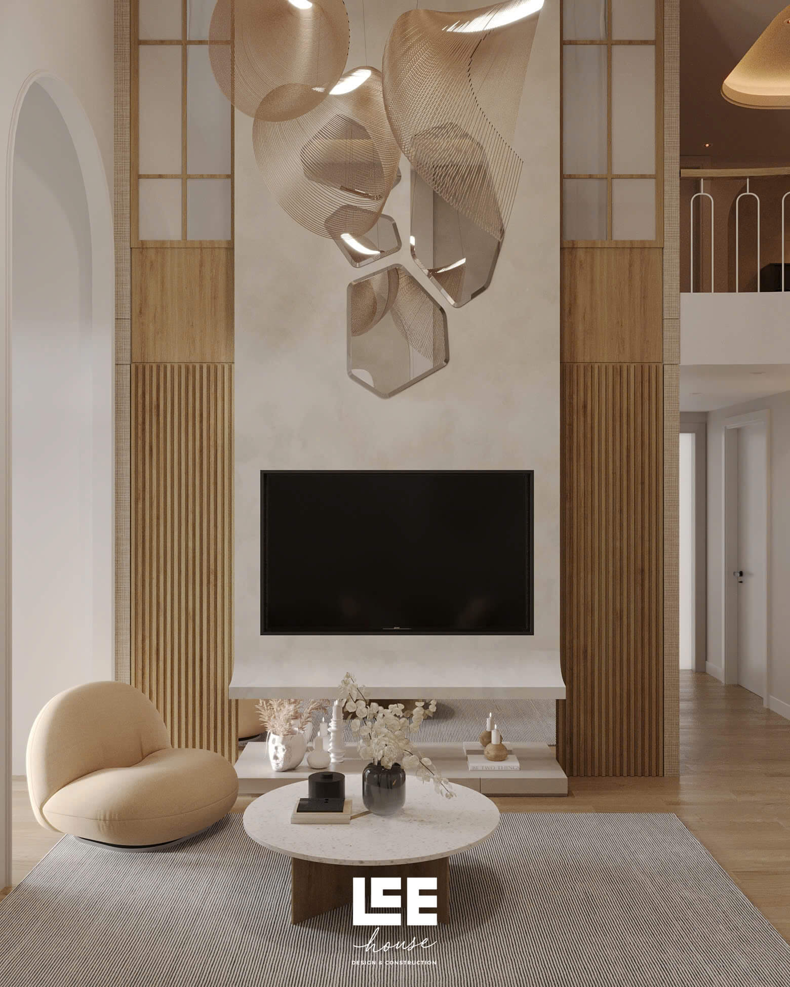 Thiết kế nội thất Căn hộ Duplex R1 Royal City