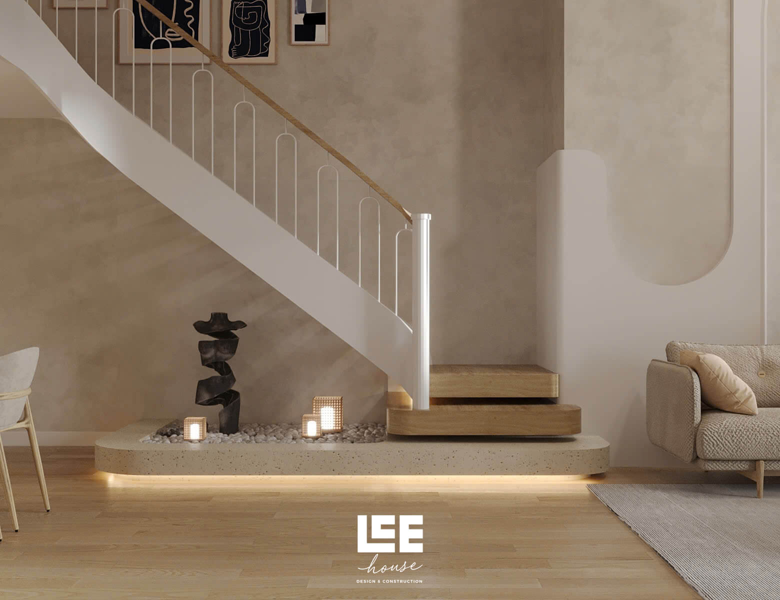 Thiết kế nội thất Căn hộ Duplex R1 Royal City