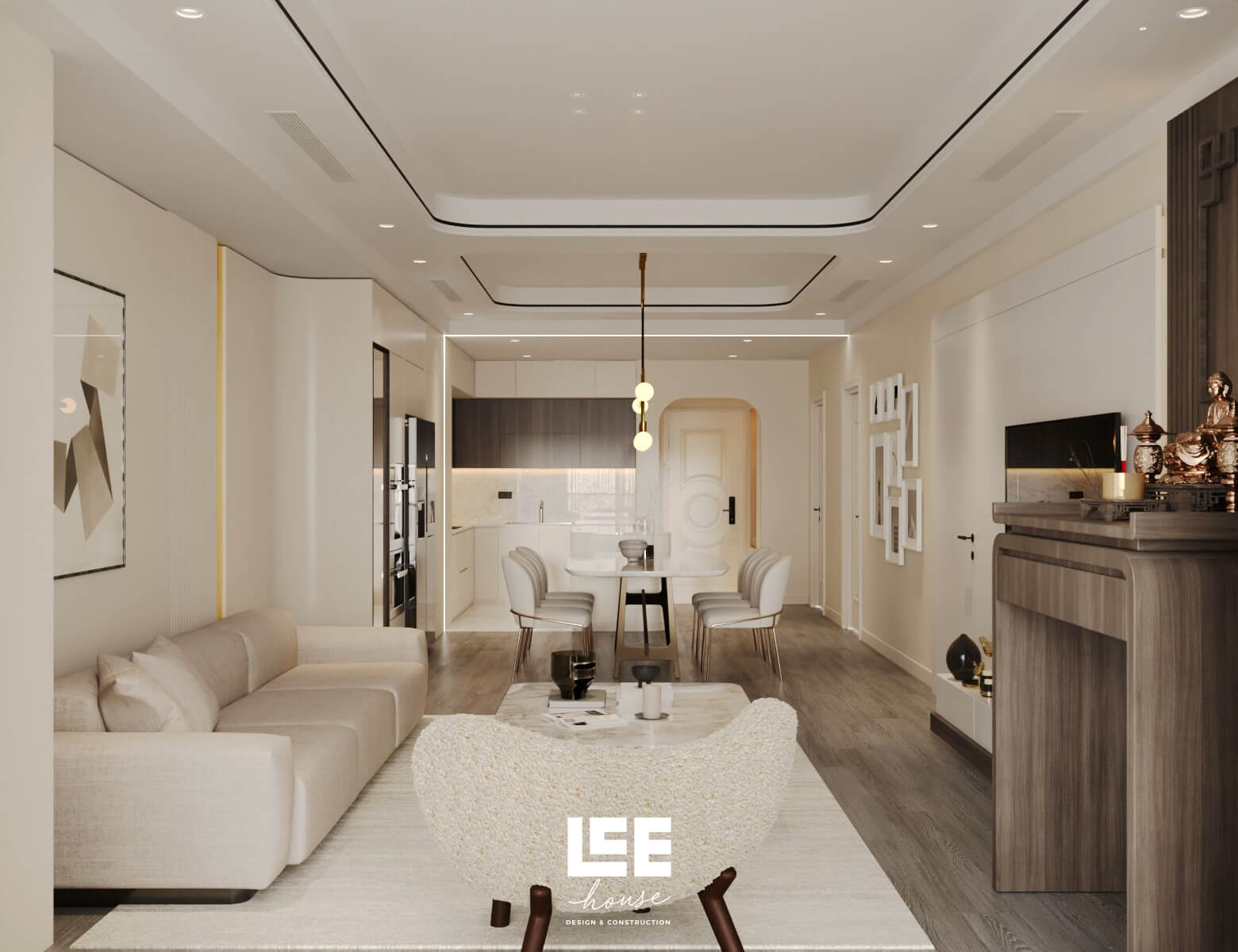 Thiết kế nội thất Căn hộ R1 Royal City