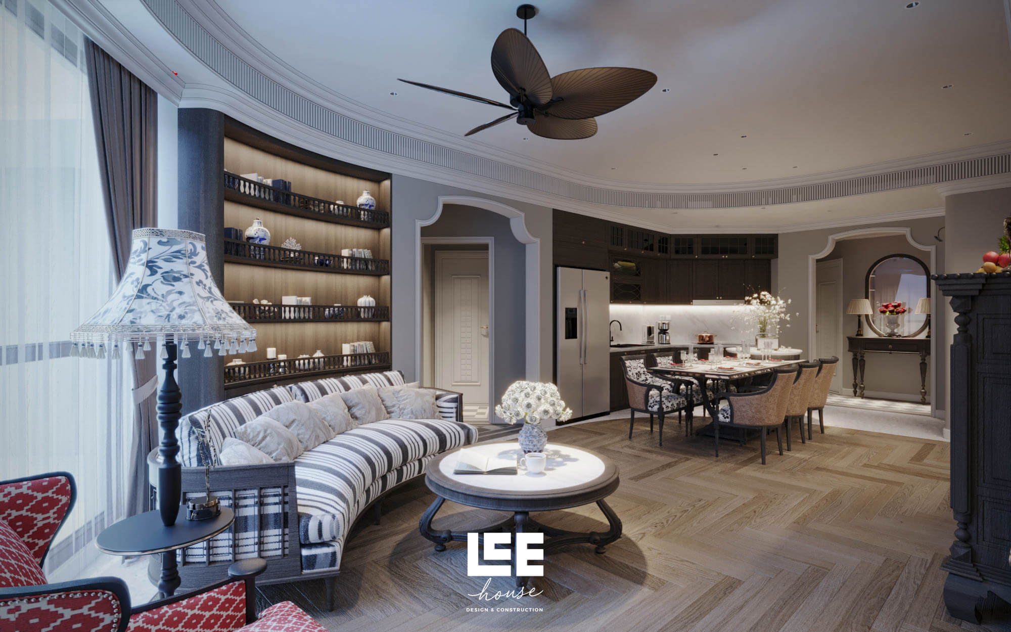 Thiết kế nội thất Căn hộ R1 Royal City