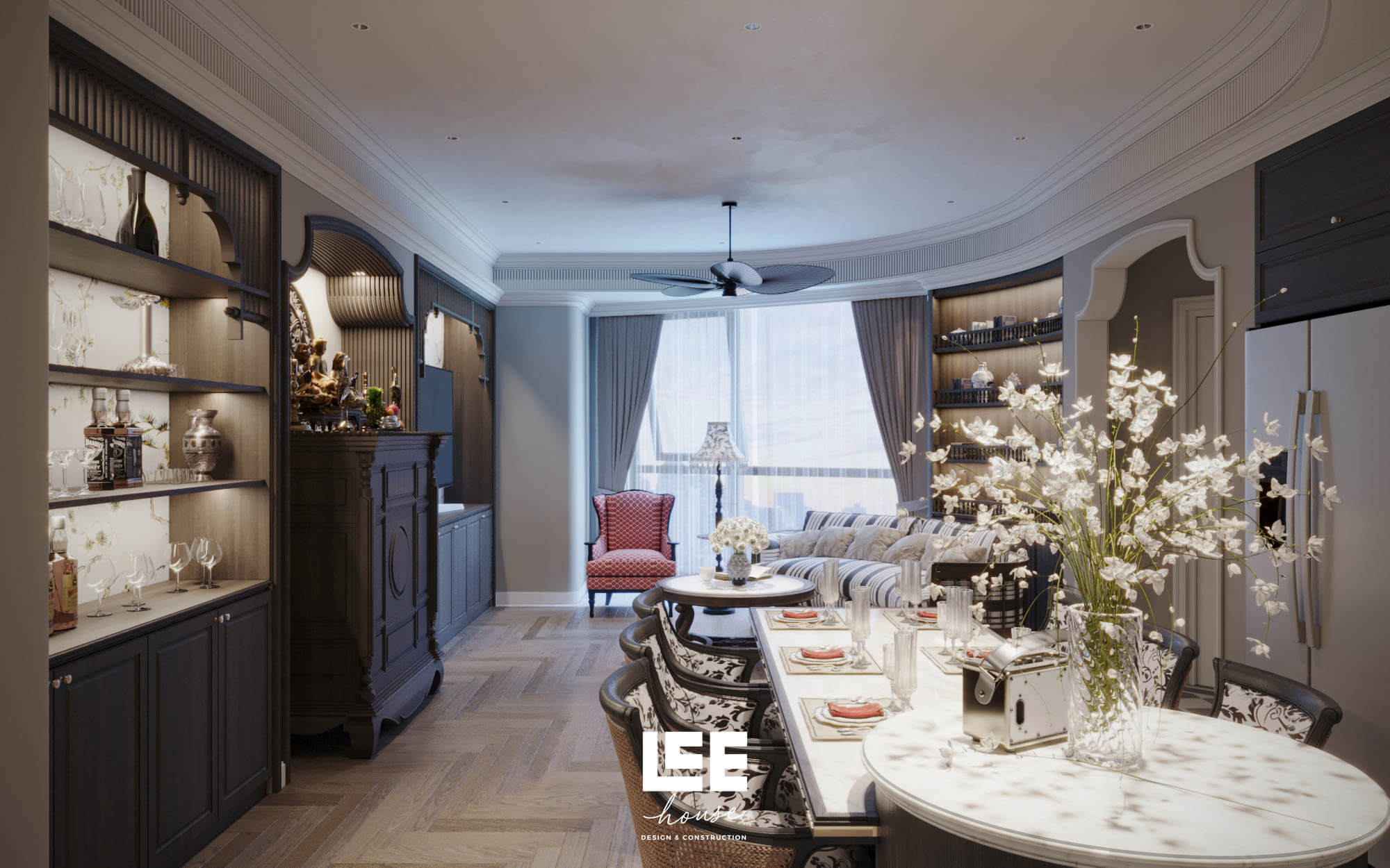 Thiết kế nội thất Căn hộ R1 Royal City