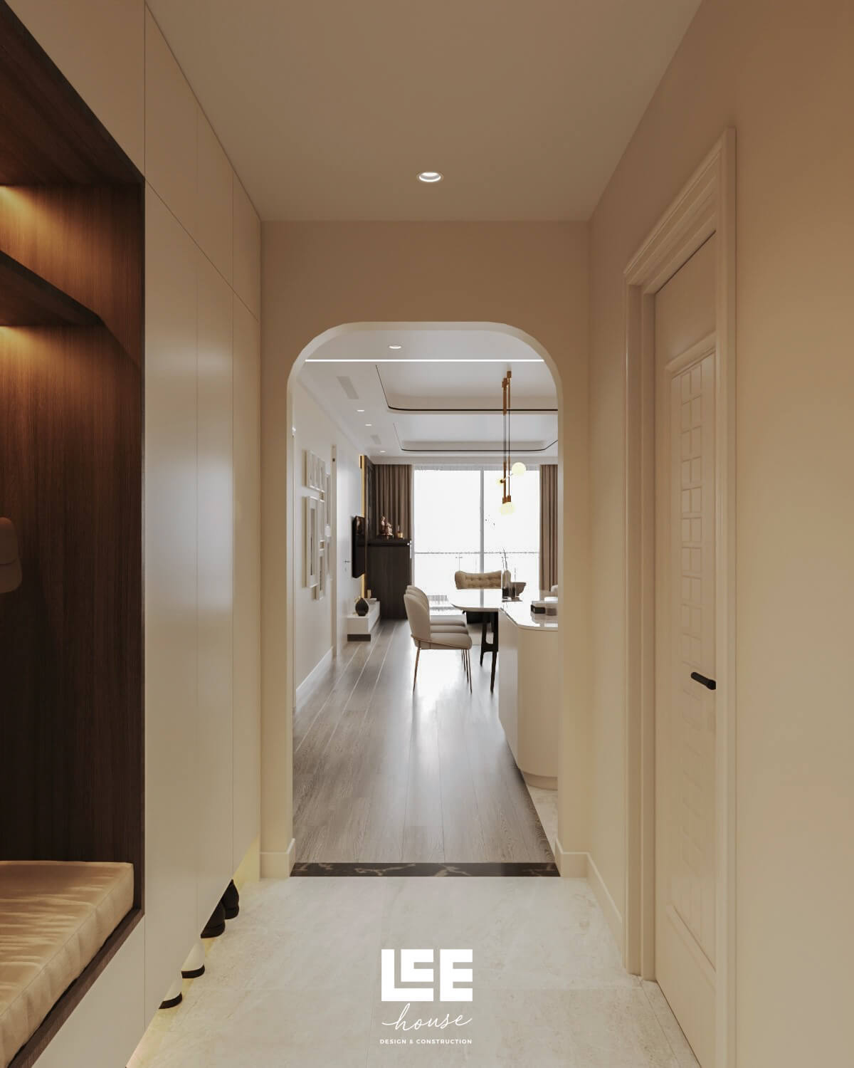 Thiết kế nội thất Căn hộ R1 Royal City