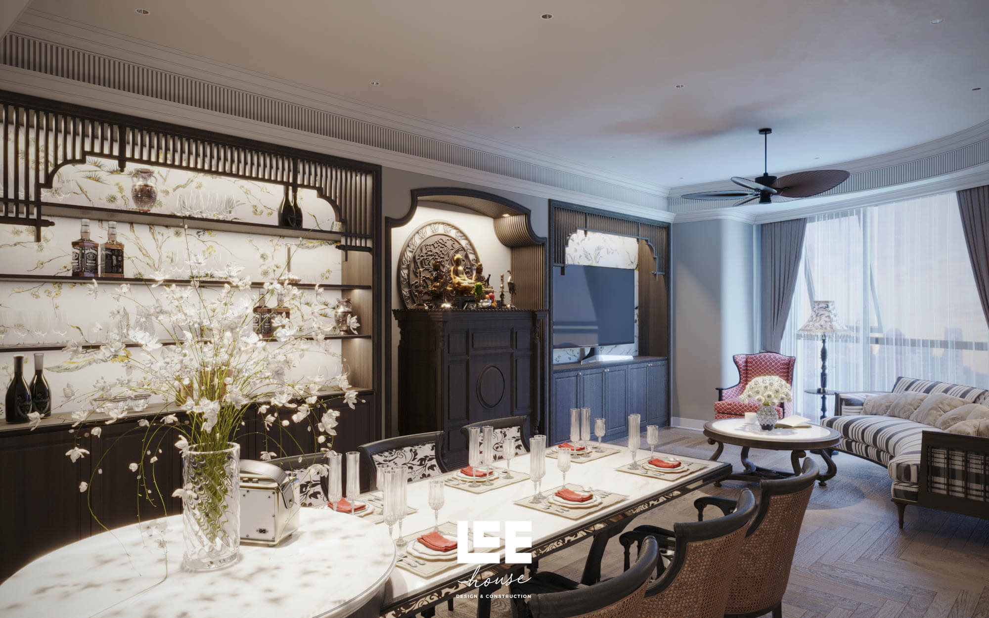 Thiết kế nội thất Căn hộ R1 Royal City