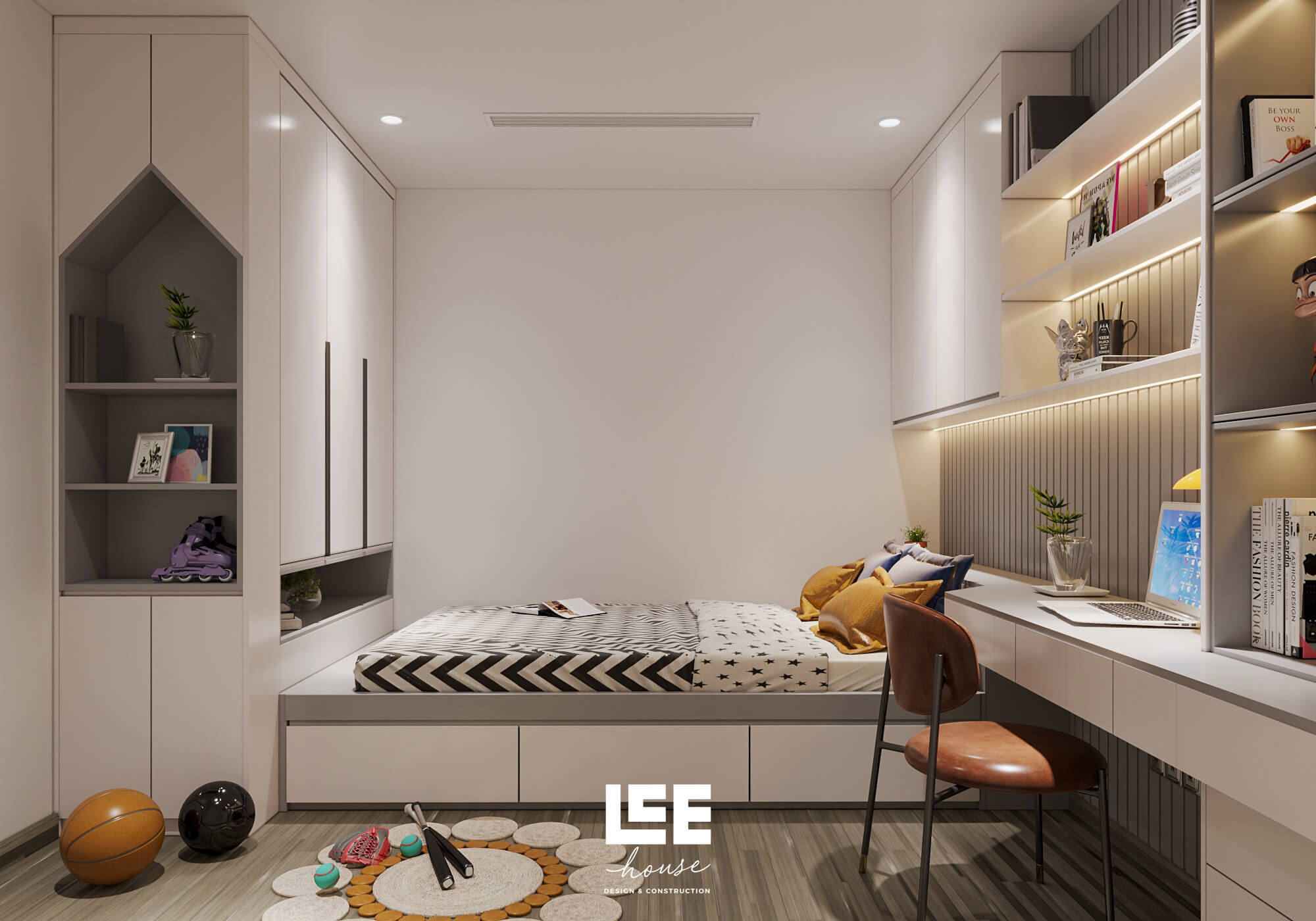 Thiết kế nội thất Căn hộ R1 Royal City