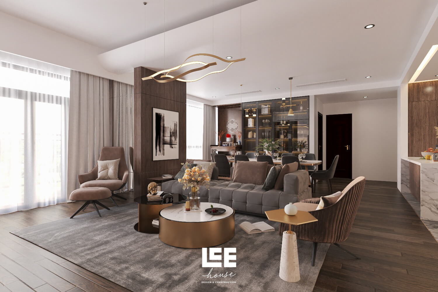 Thiết kế nội thất Căn hộ R2 Royal City