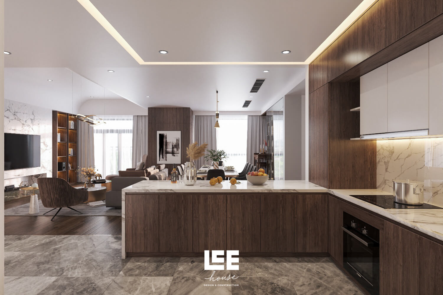 Thiết kế nội thất Căn hộ R2 Royal City