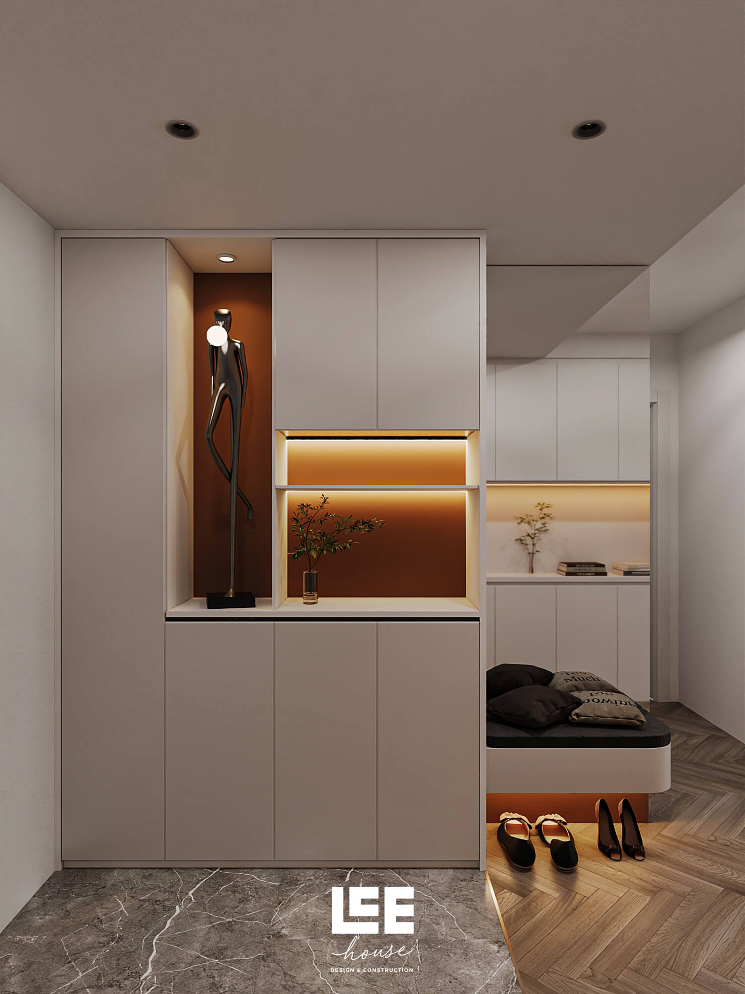 Thiết kế nội thất Căn hộ R6 Royal City