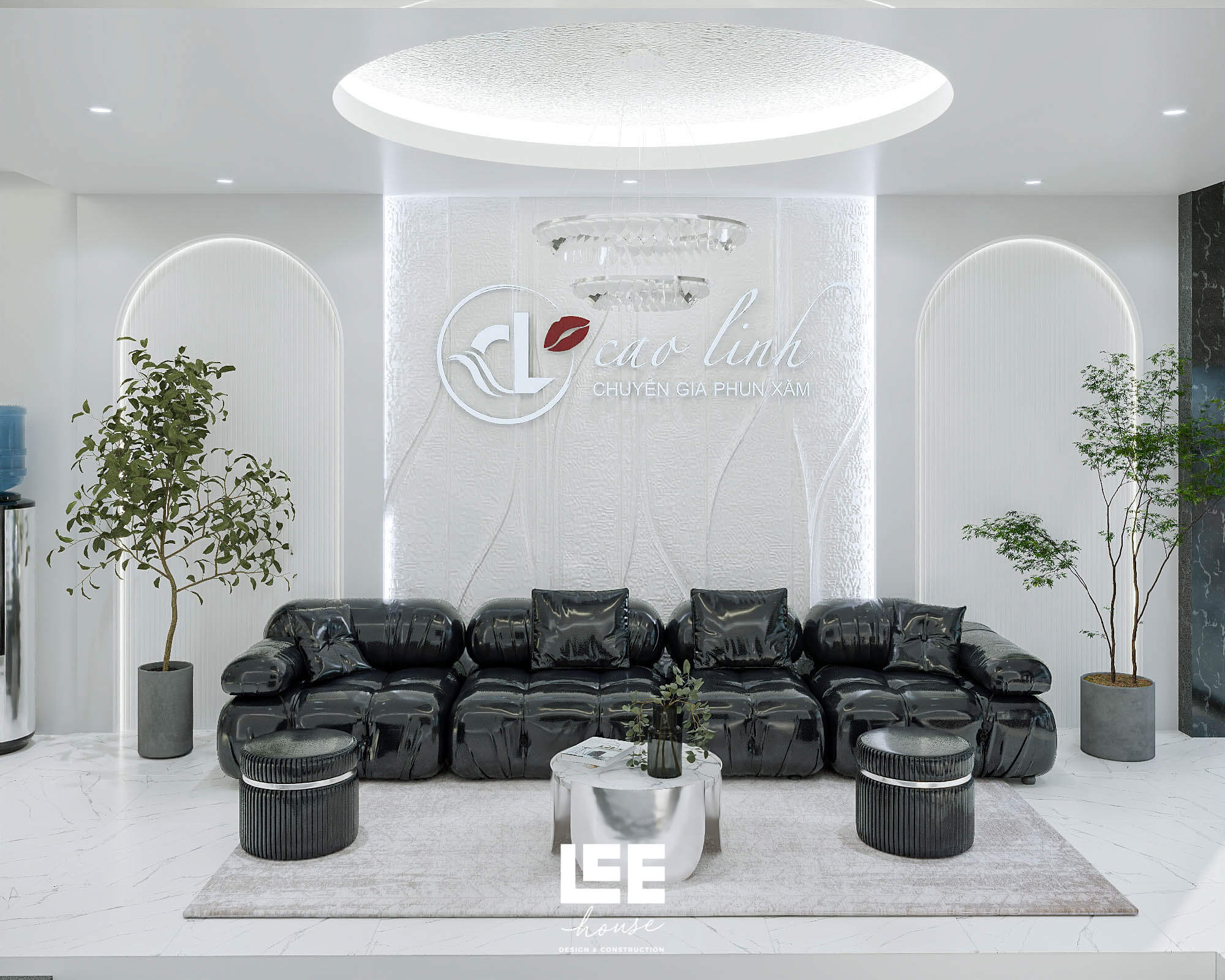 Thiết kế nội thất Cao Linh Spa