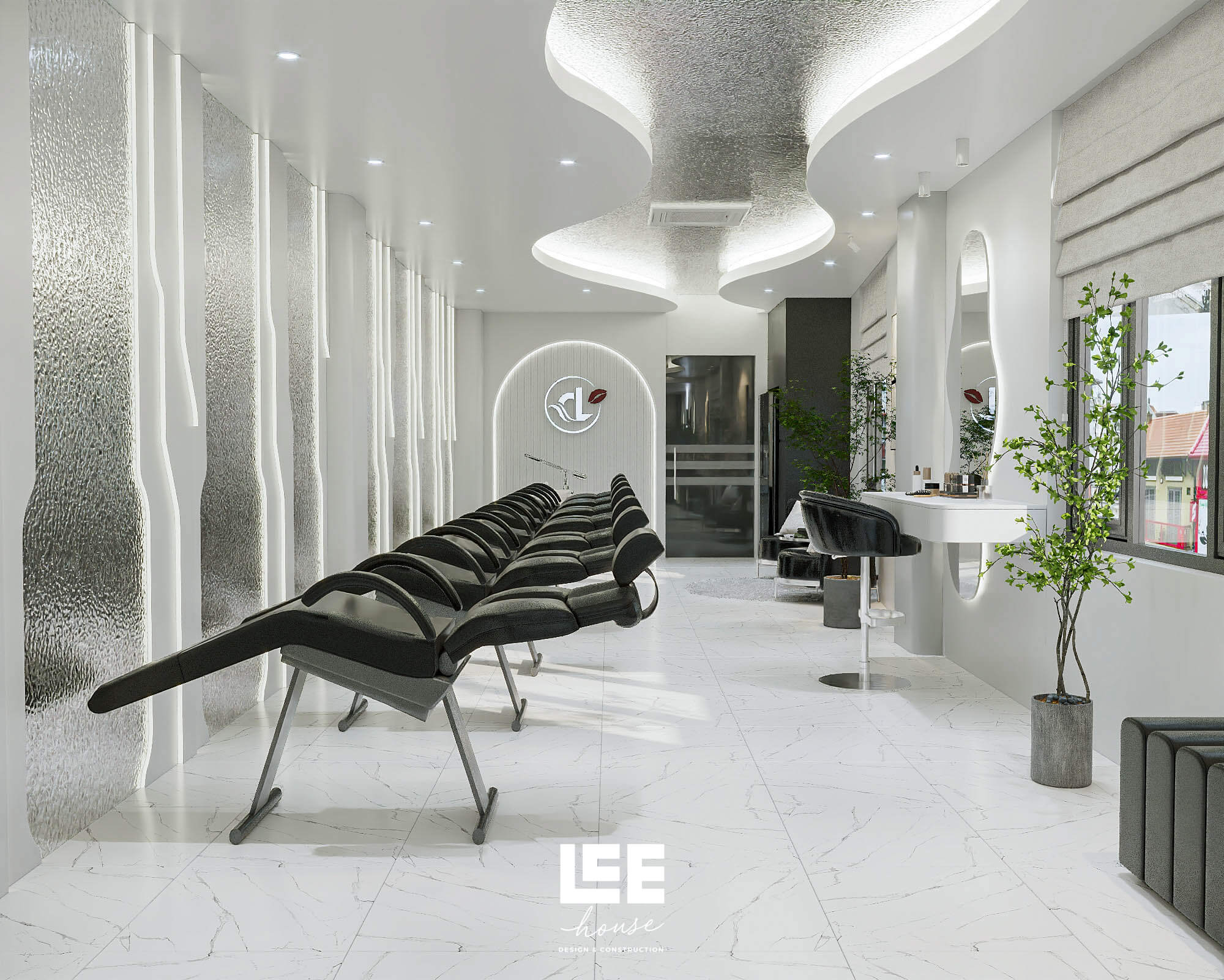 Thiết kế nội thất Cao Linh Spa